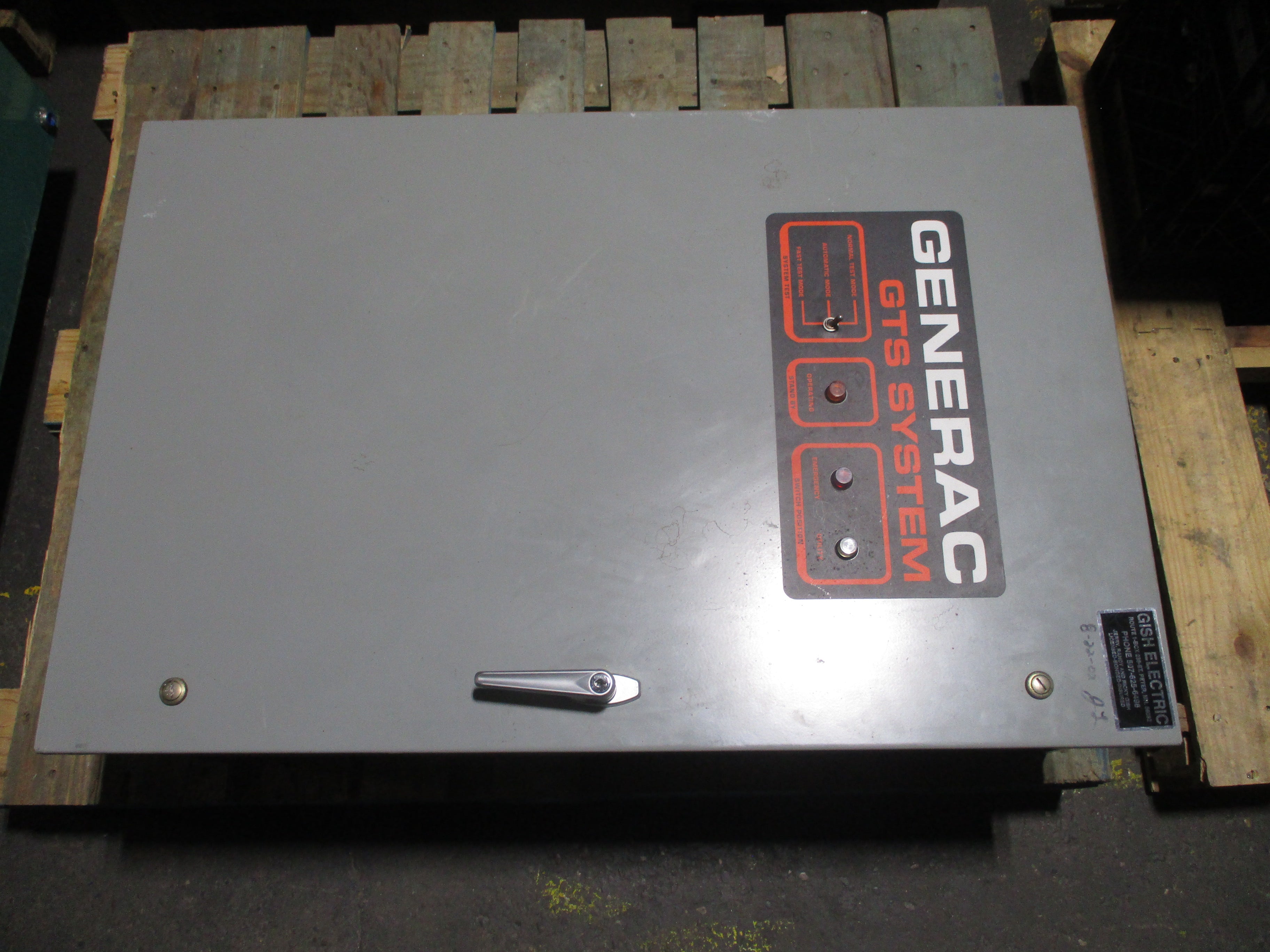 Generac GTS Automatic Transfer Switch 39A01317-W 105A 120/240V Used