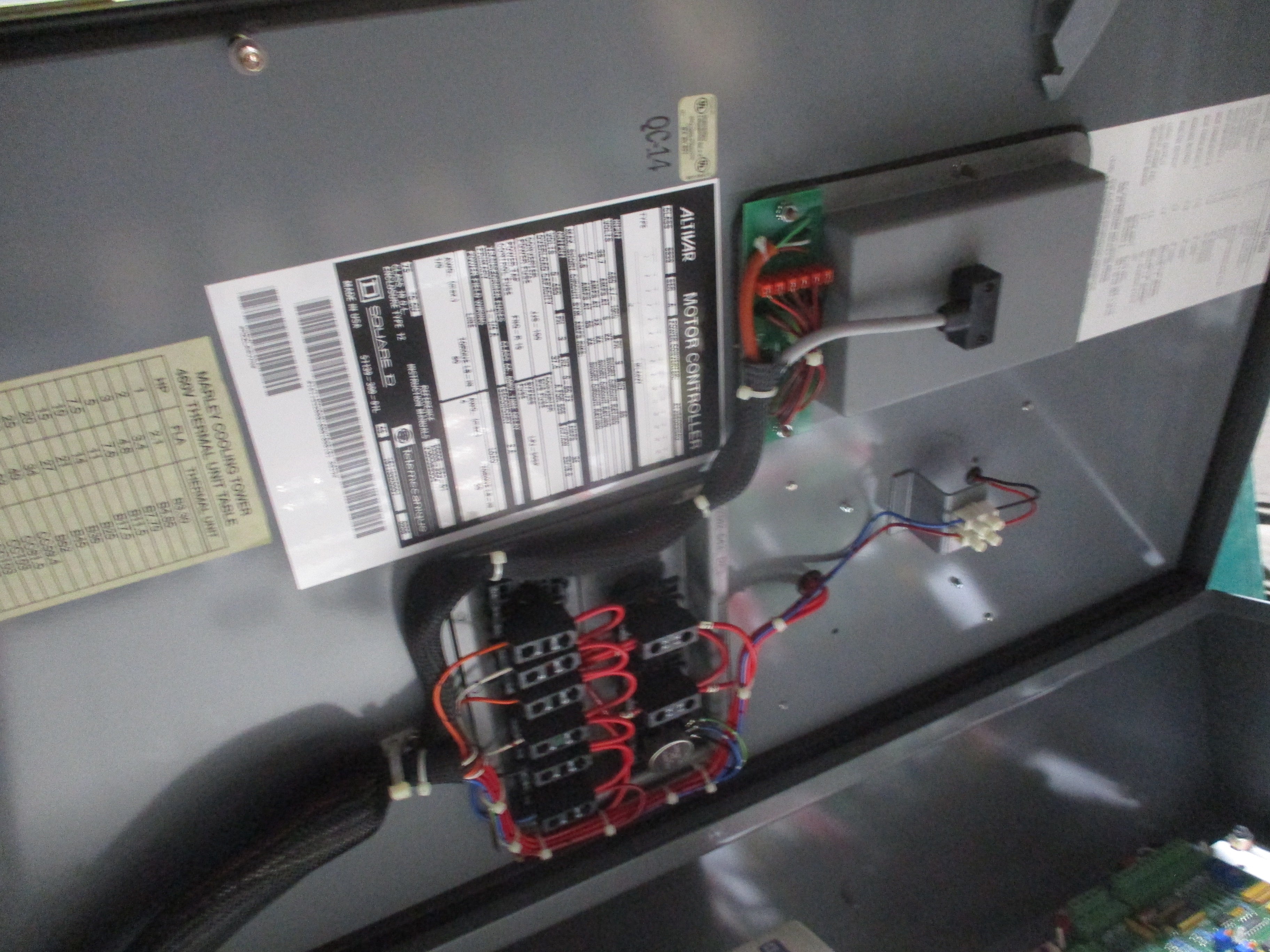 Marley Cooling Tower Controller ATV66D23N4U 25HP 3Ph Input: 460V Output: 0-460V