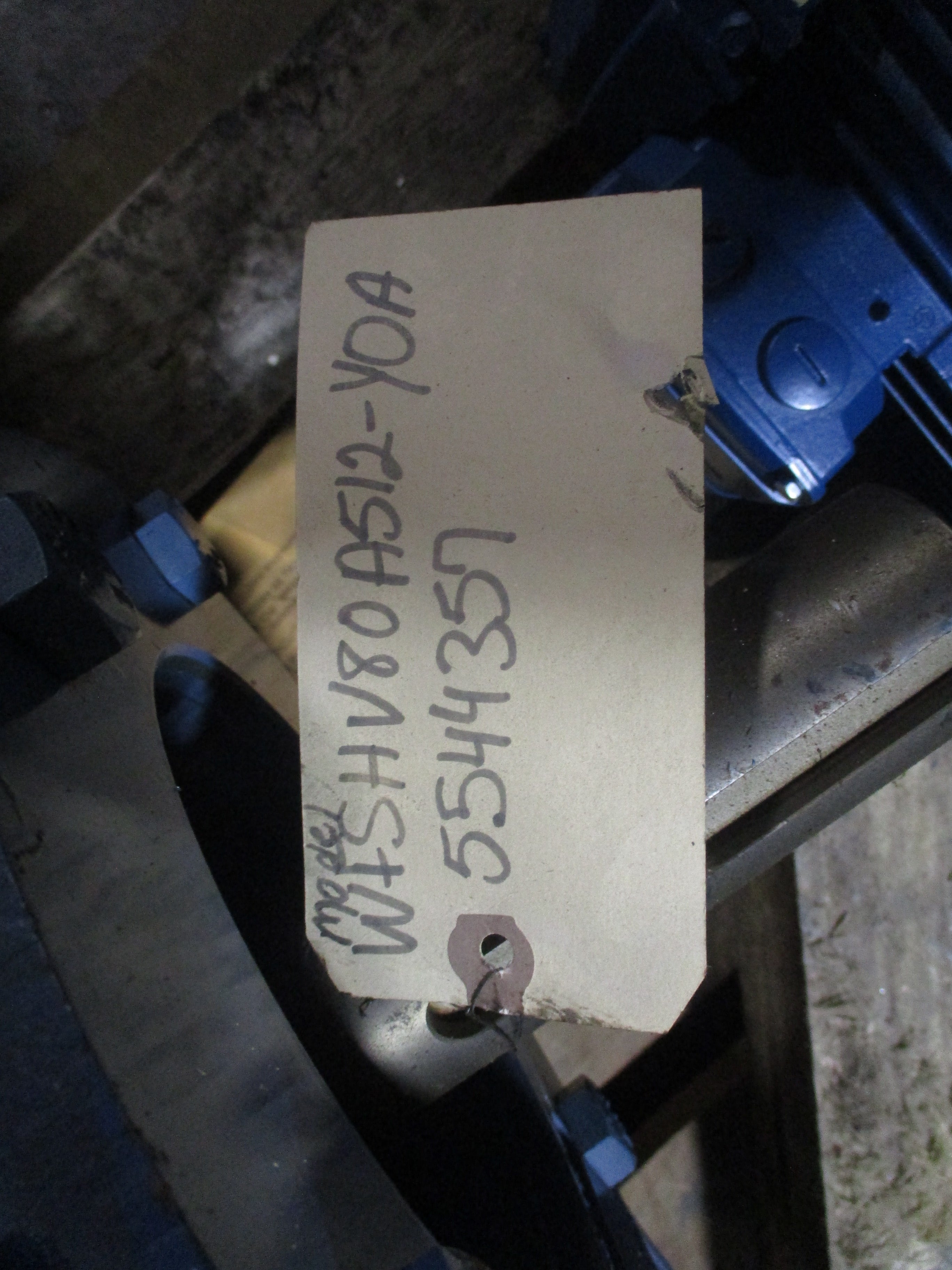 Conedrive Gear Reducer WFSHV80A512-Y0A Ratio 15:1 1750RPM Input * Dented Fin * *