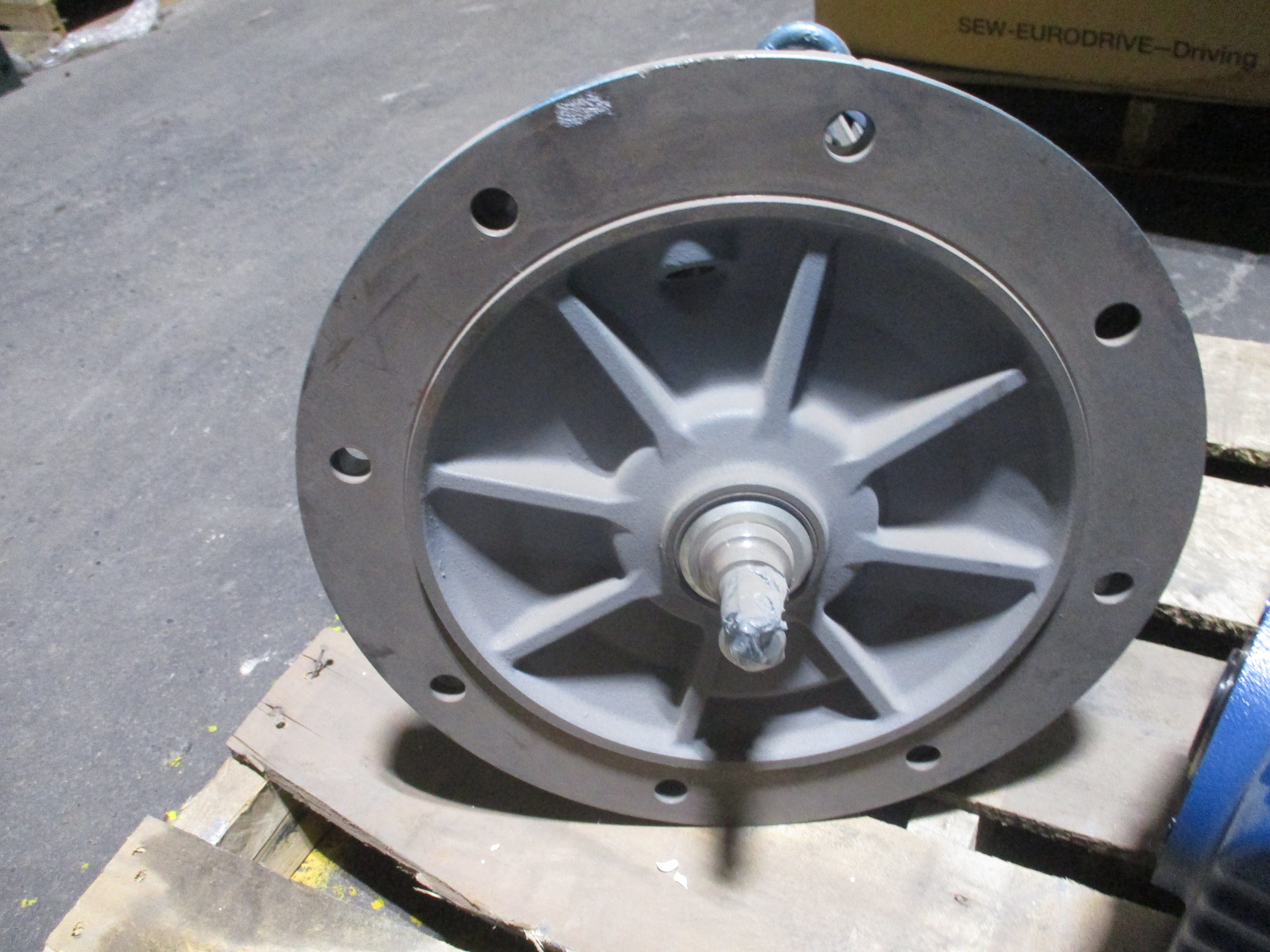 Sew-Eurodrive AC Motor DFV132M6-KS 5HP Voltage 230YY/460Y 1170RPM Used