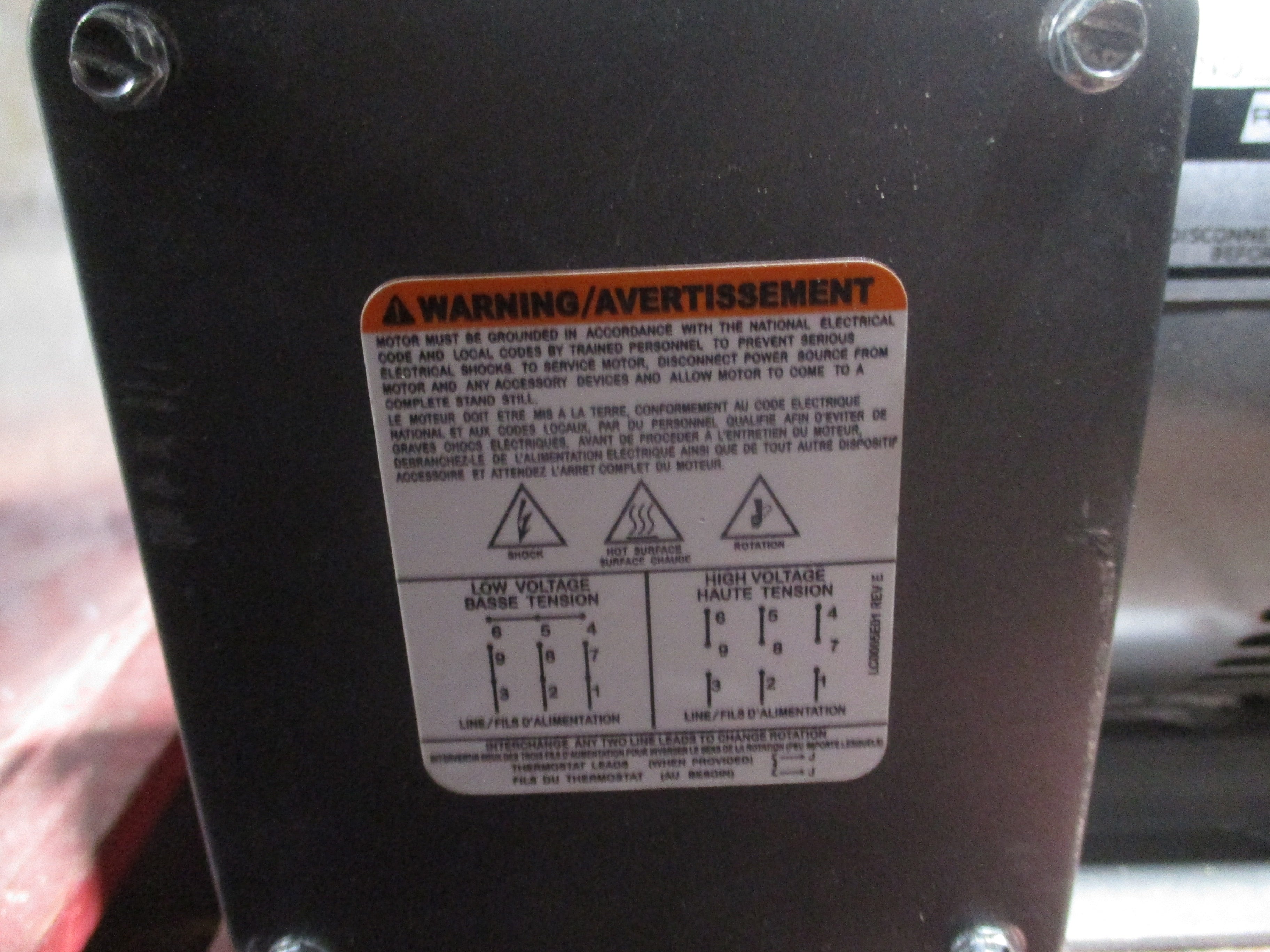 Ronk Roto-Con Mark II Type 2P Rotary Converter Model 92 10kVA 5HP Max Used