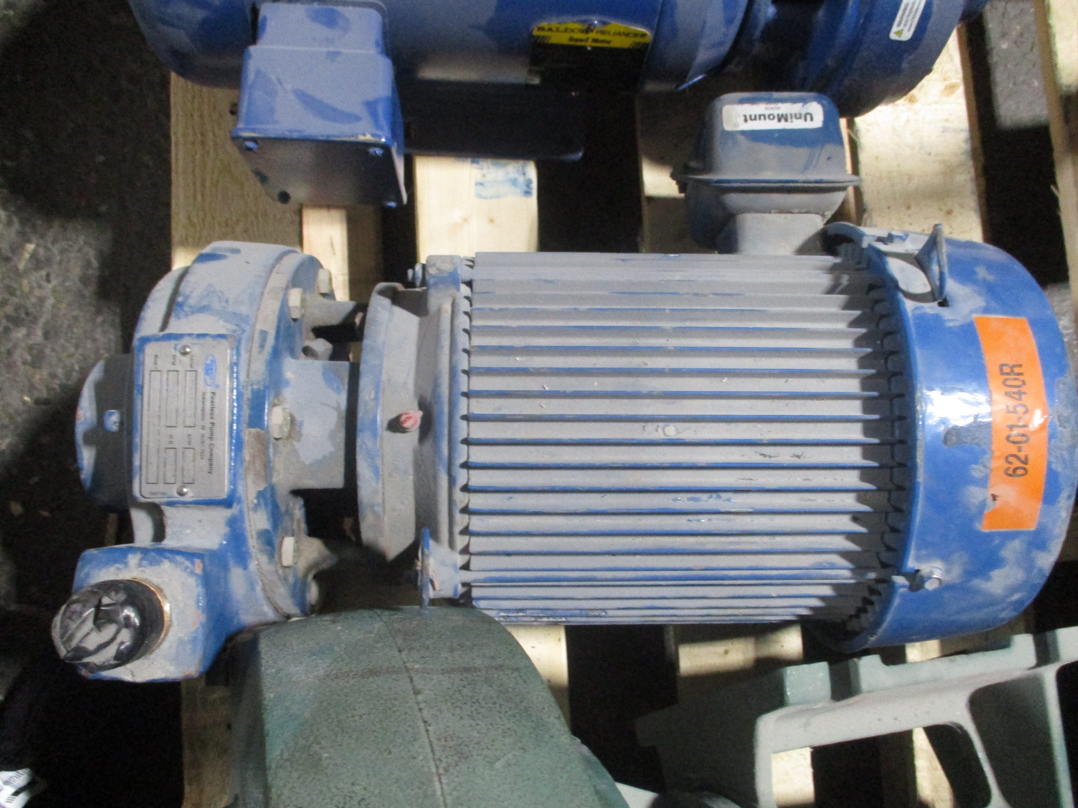 Peerless Pump Centrifugal Pump C-610A 5HP 3531RPM 100GPM 109FT Head 208-230/460V 3Ph Used