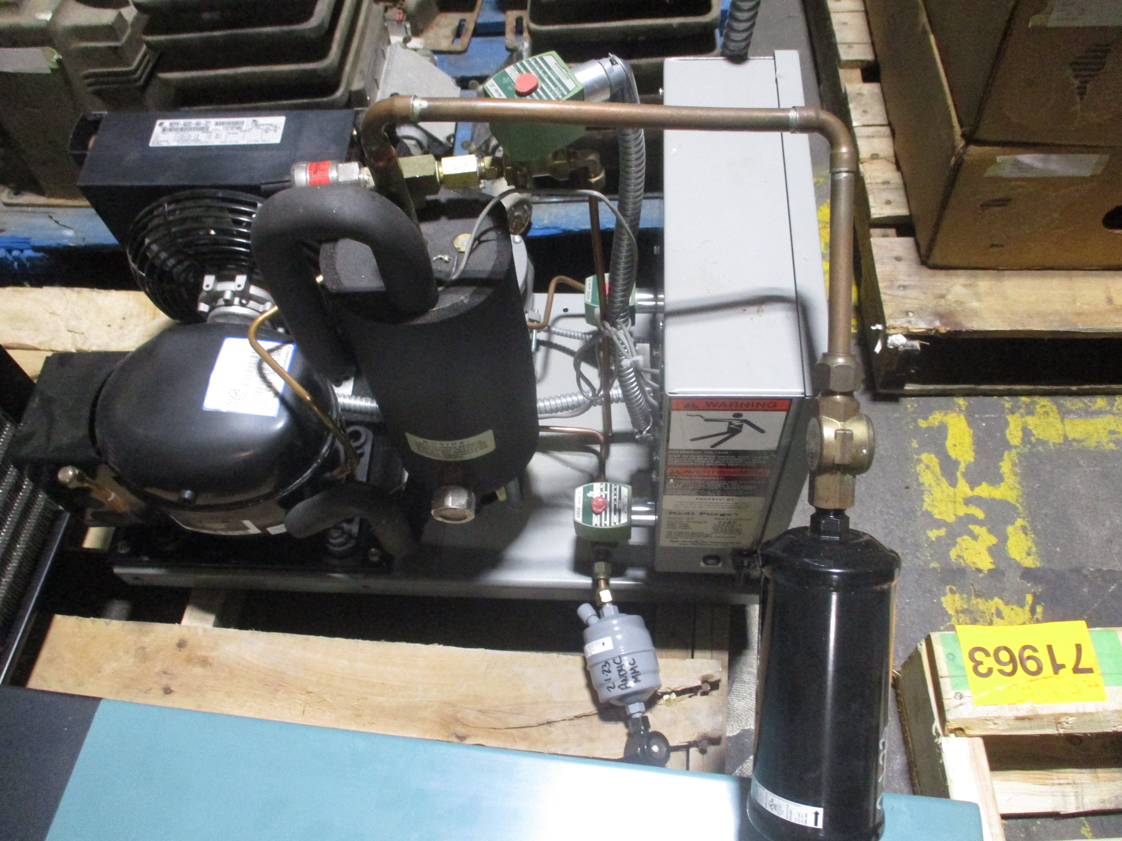 Copeland Redi-Purge Unit M2FH-A033-IAA-221 115V 1P 60Hz 162 PSIG Low Side 440 PSIG High Side PRG-11/123-C3 Control Unit Used