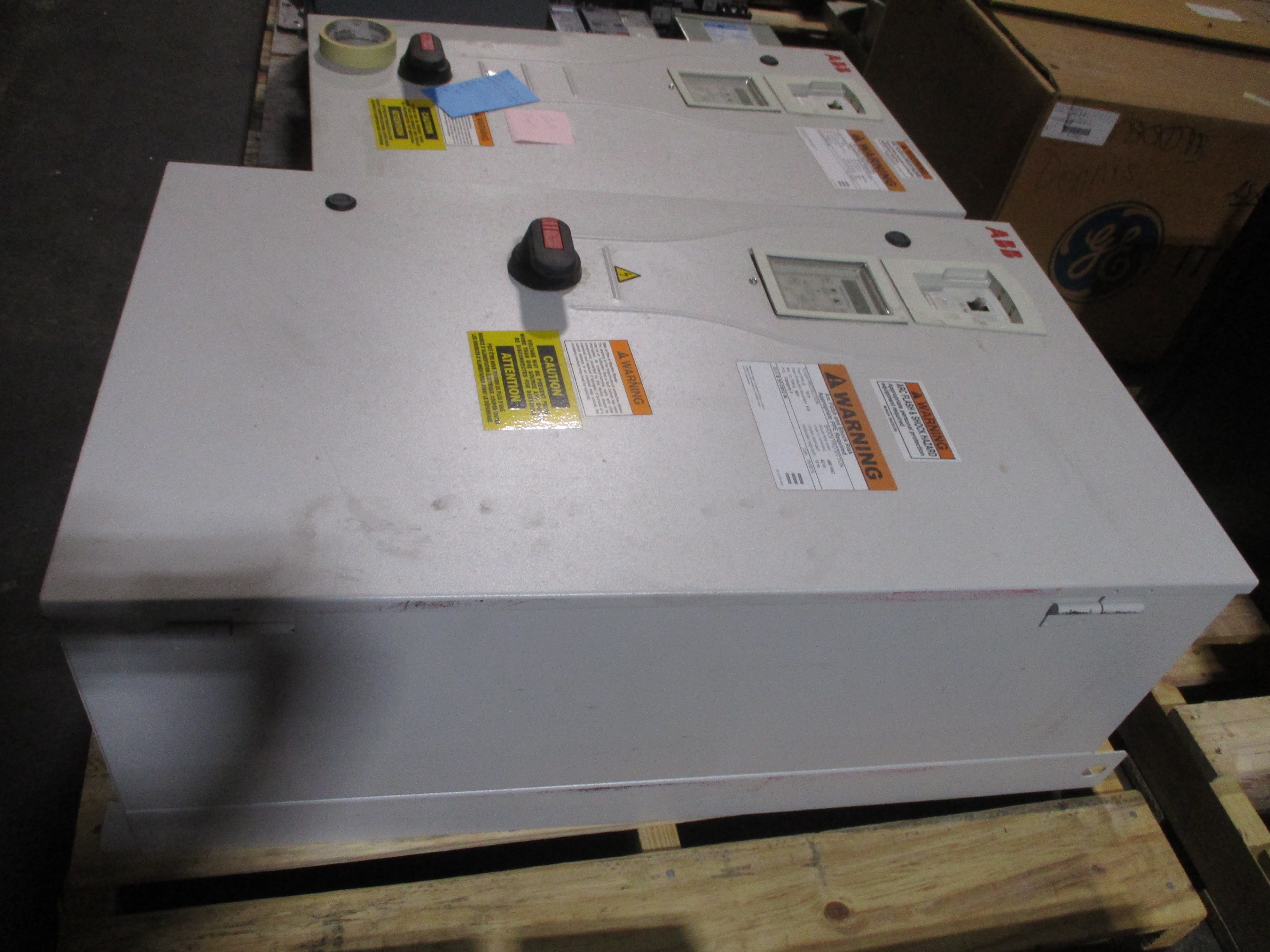 ABB ACH550 AC Drive W/Bypass ACH550-BDR-072A-4+B055+E213+F267+K452 Used
