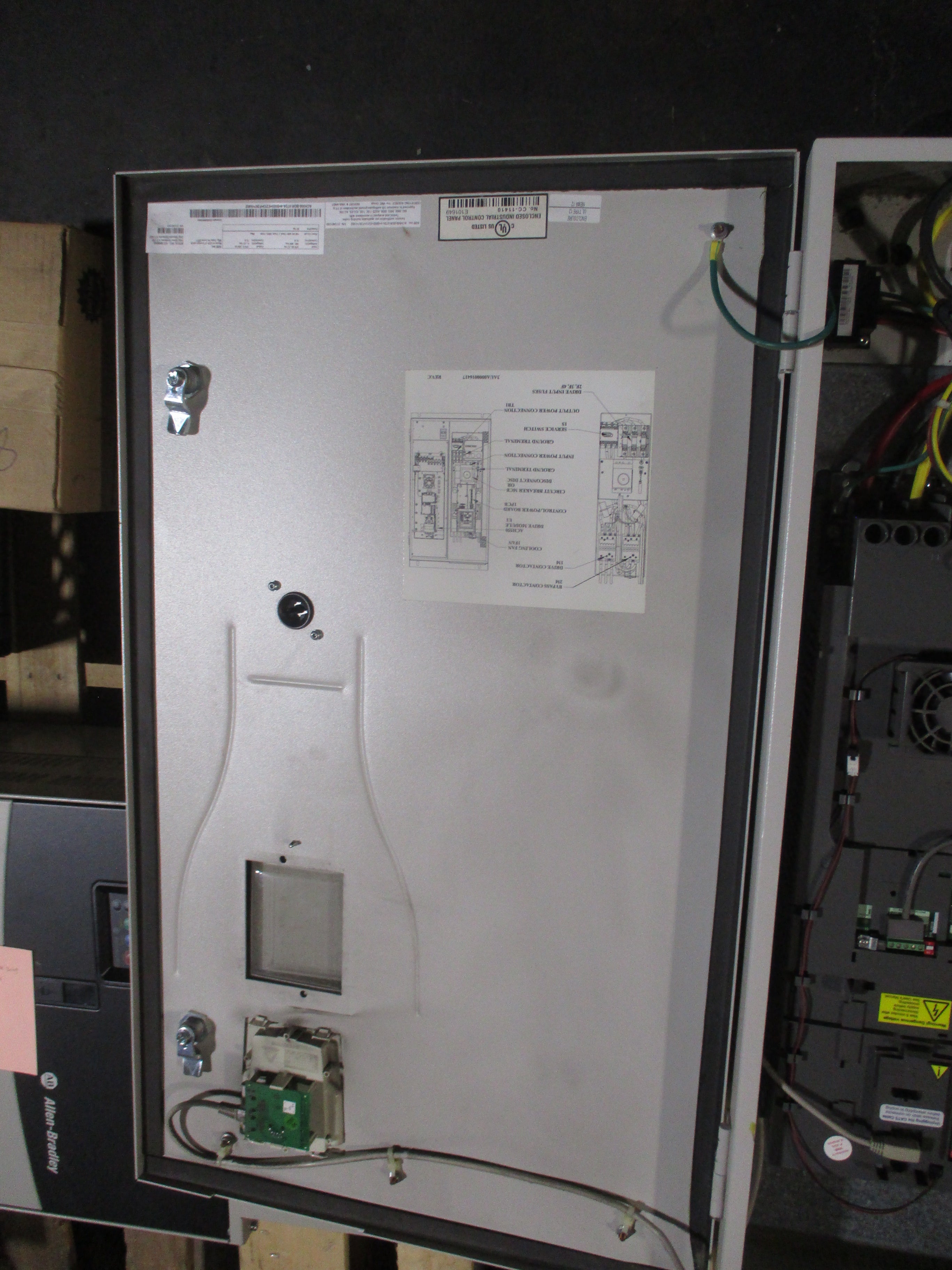 ABB ACH550 AC Drive W/Bypass ACH550-BDR-072A-4+B055+E213+F267+K452 Used