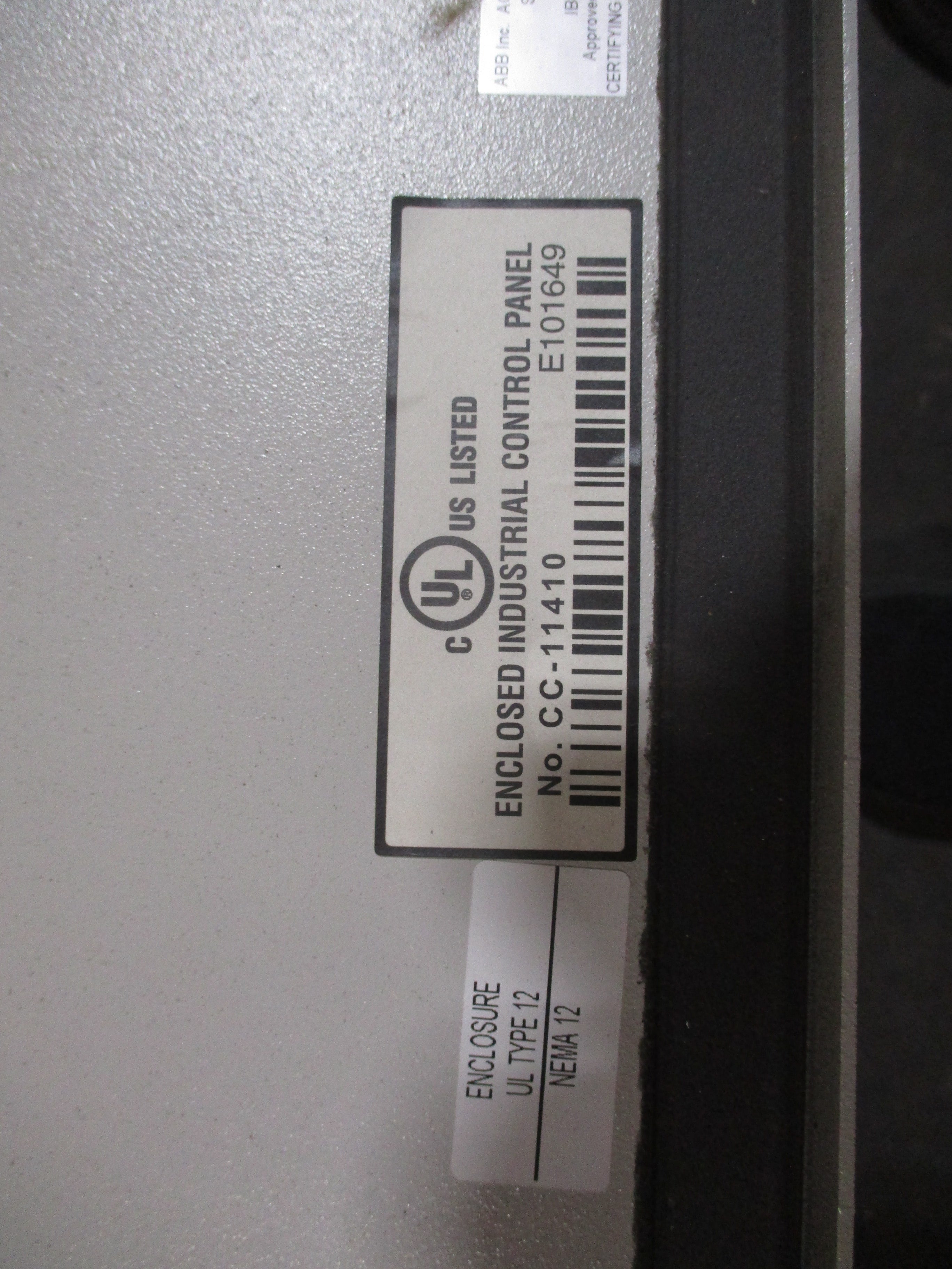 ABB ACH550 AC Drive W/Bypass ACH550-BDR-072A-4+B055+E213+F267+K452 Used