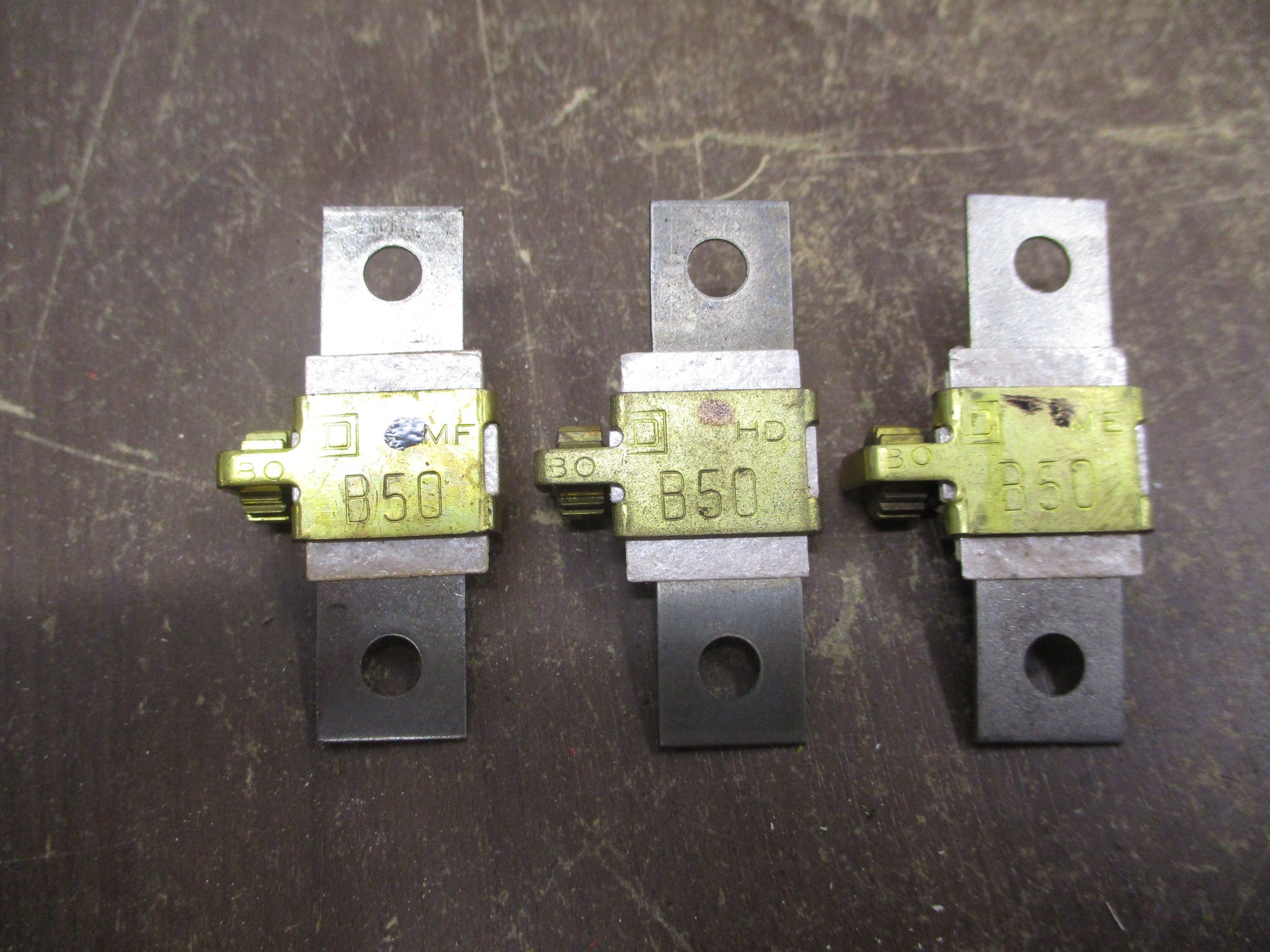 Square D Heaters B50 *Lot of 3* Used