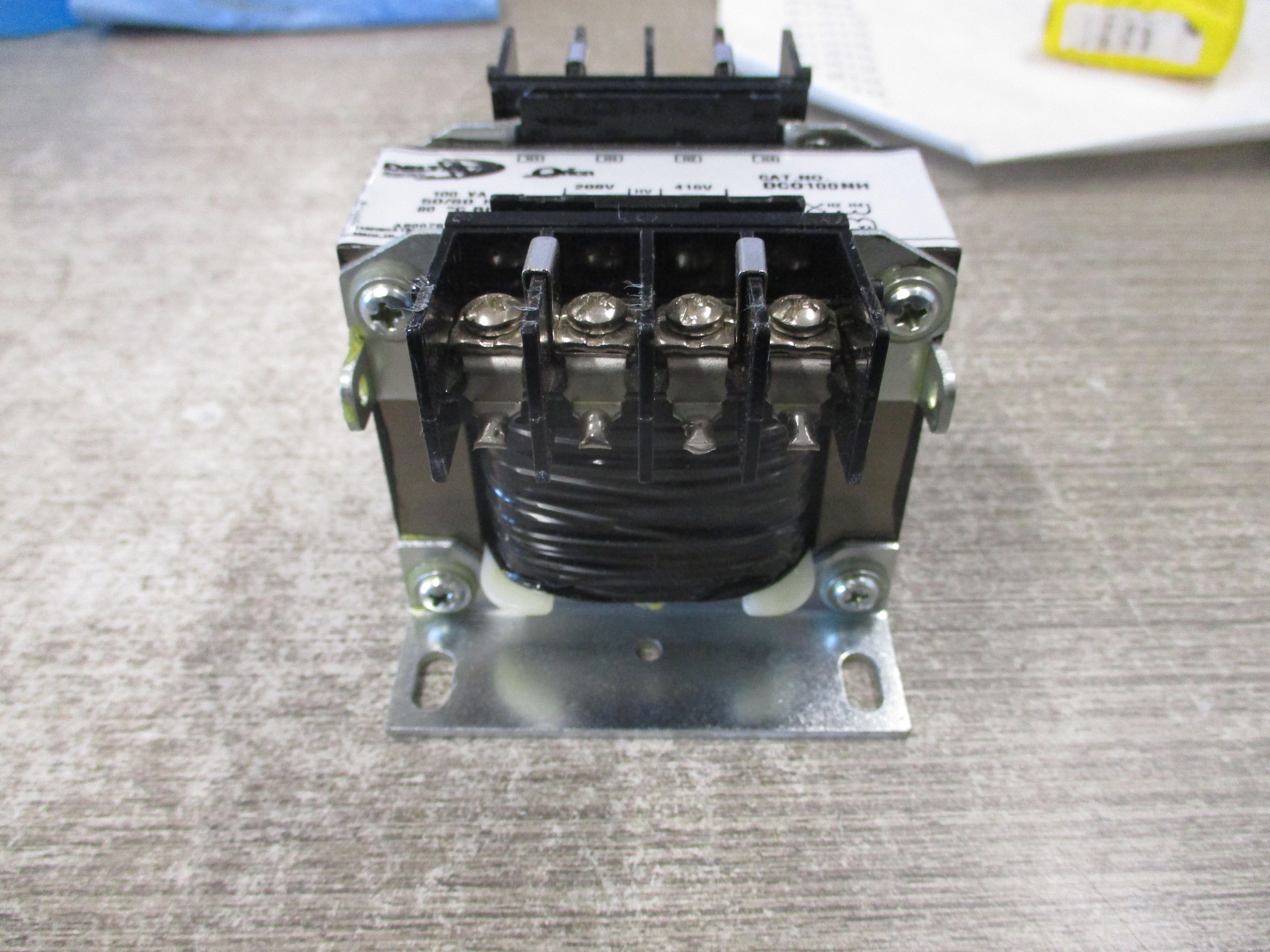 Delta Orion Transformer DCO100NH 100VA Pri: 208/416V Sec: 120/240V 50/60Hz Used