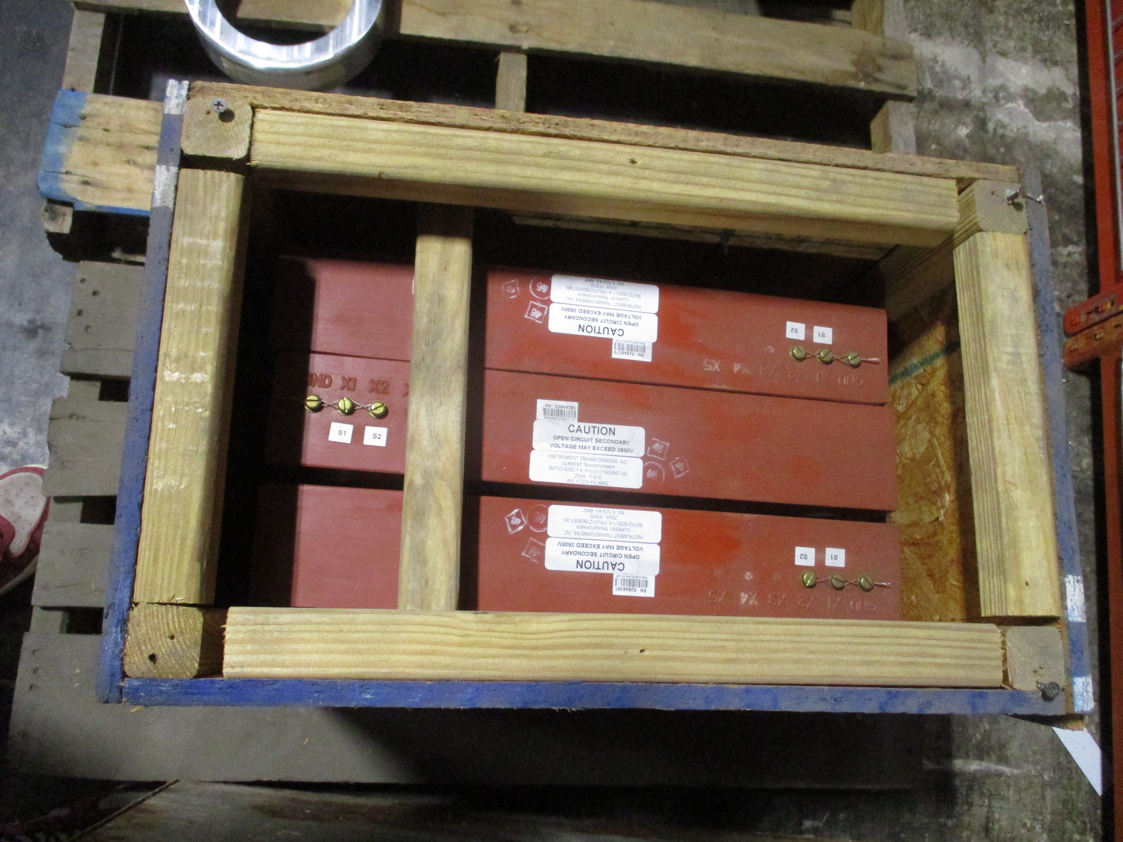 Instrument Transformers Current Transformer 0121B08567-96 Ratio 6000:1A 60Hz * S