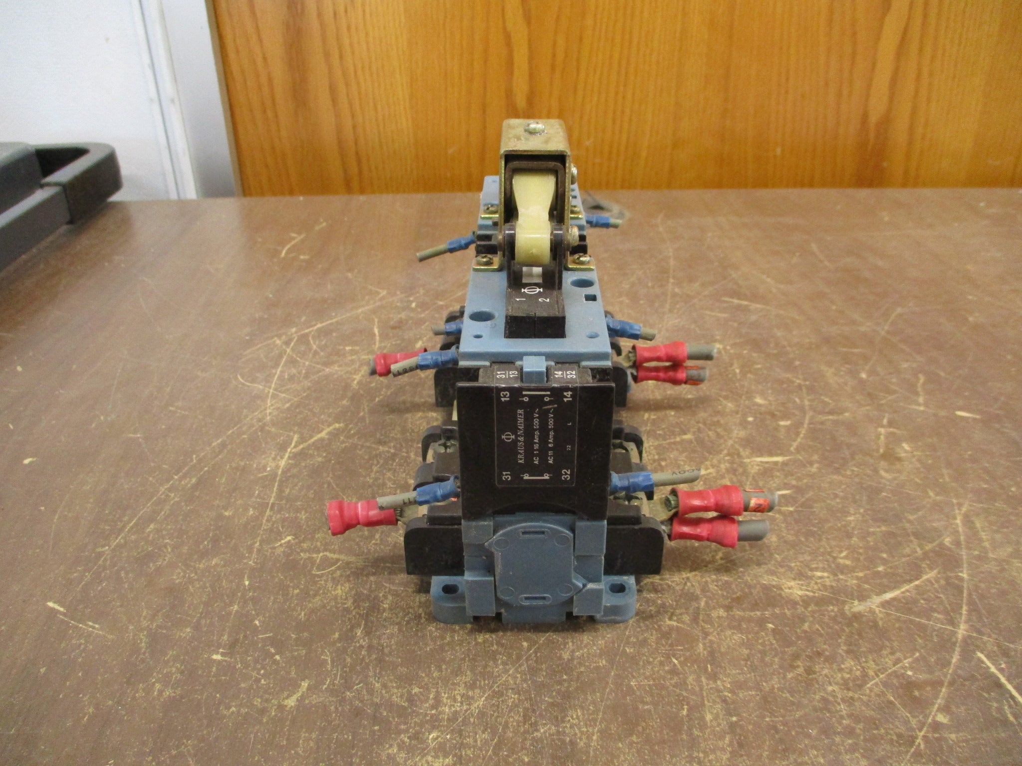 Kraus & Naimer Reversing Contactor R26 120V Coil 50A 600V Used