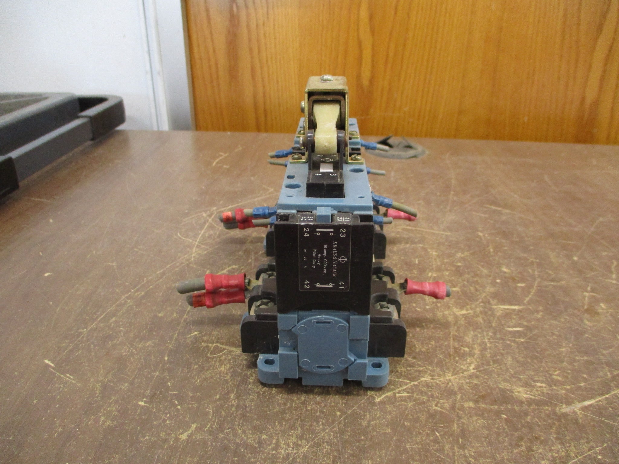 Kraus & Naimer Reversing Contactor R26 120V Coil 50A 600V Used