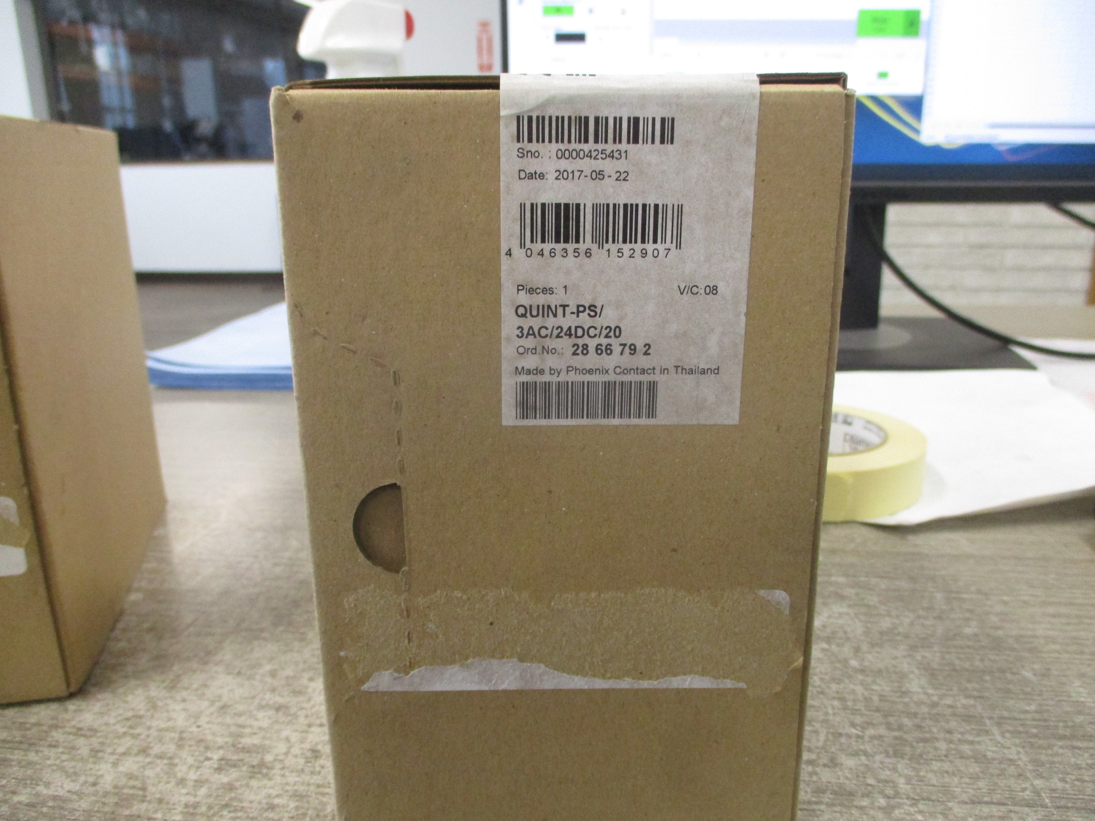 Phoenix Contact Power Supply 2866792 QUINT-PS/3AC/24DC/20 New Surplus