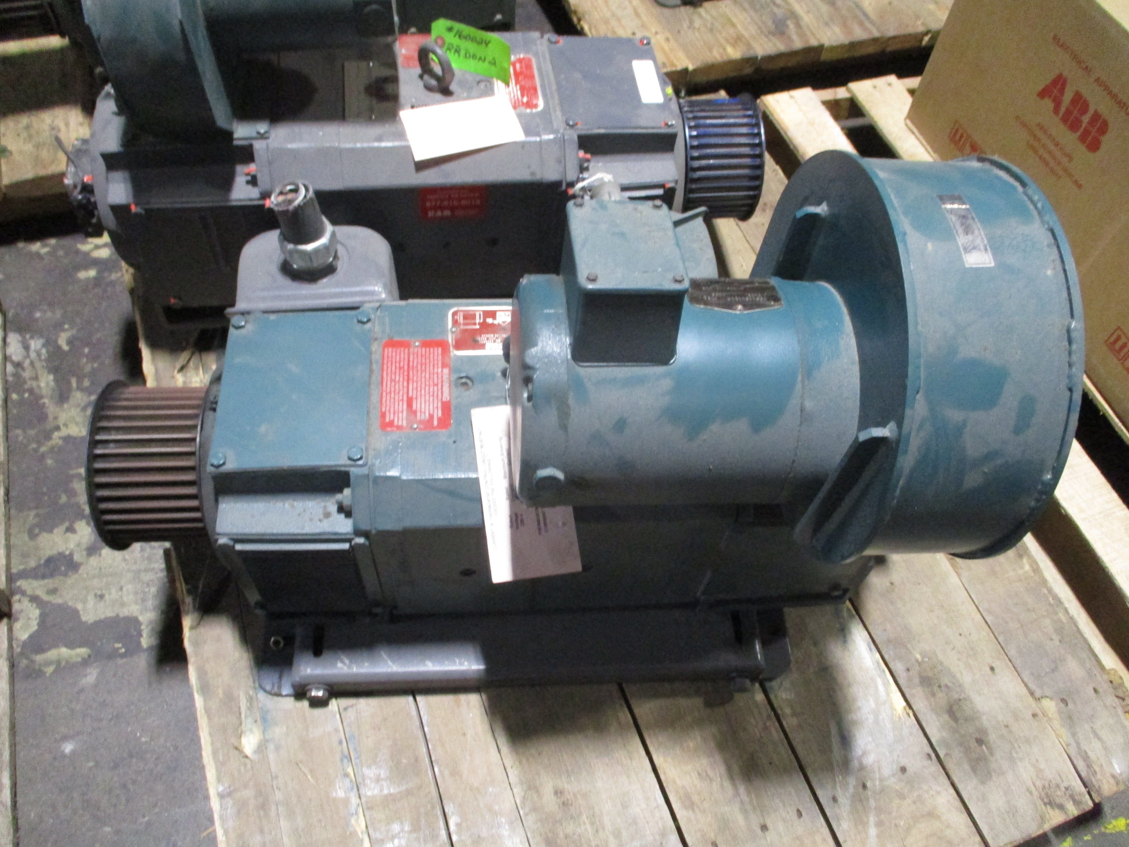 Baldor Reliance DC Motor Forced Ventilation 610490001AH .75HP 230-460 / 240-480