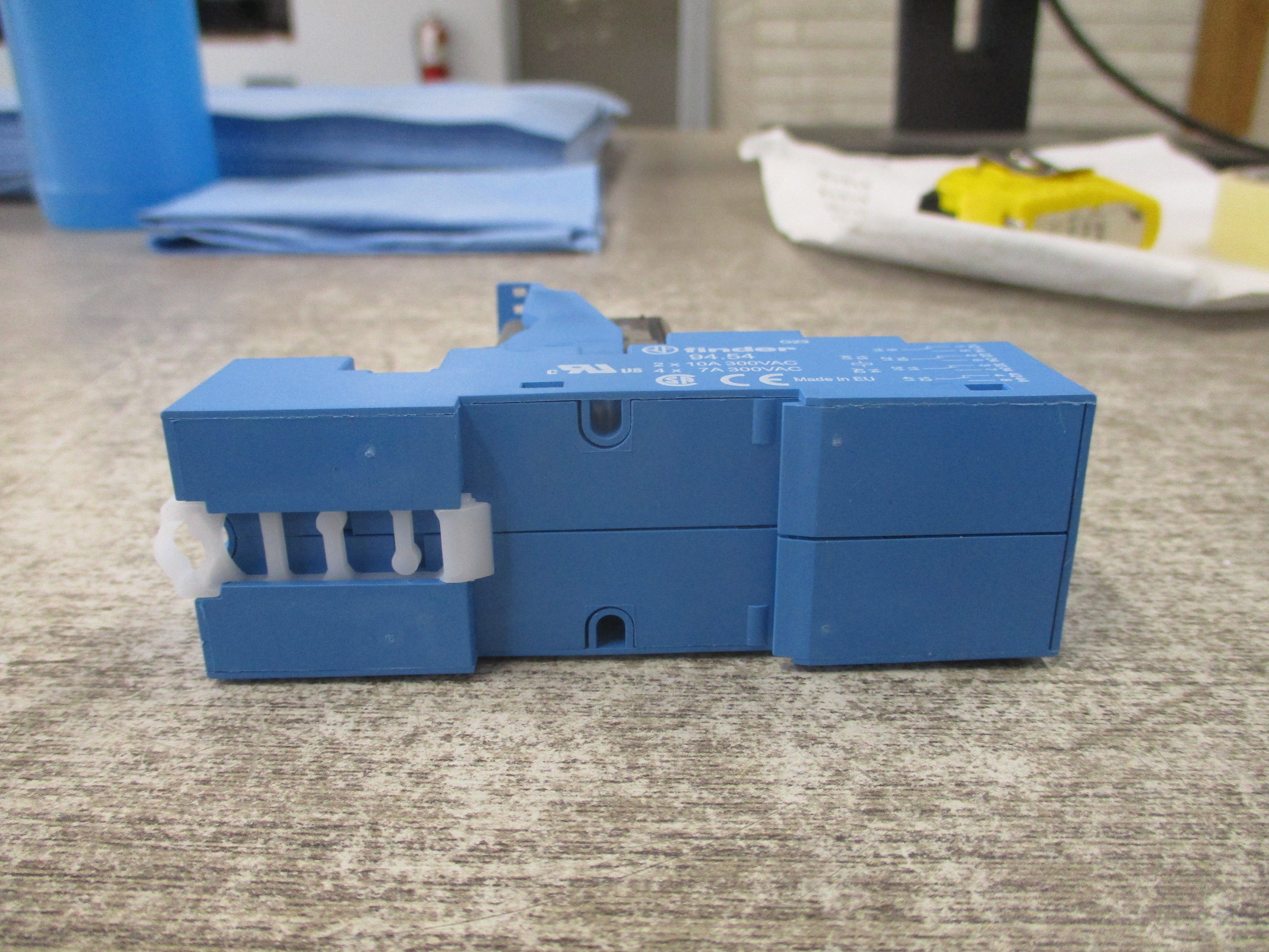 Finder Relay 55.34.9.024.0040 24VDC Coil W/Base Used