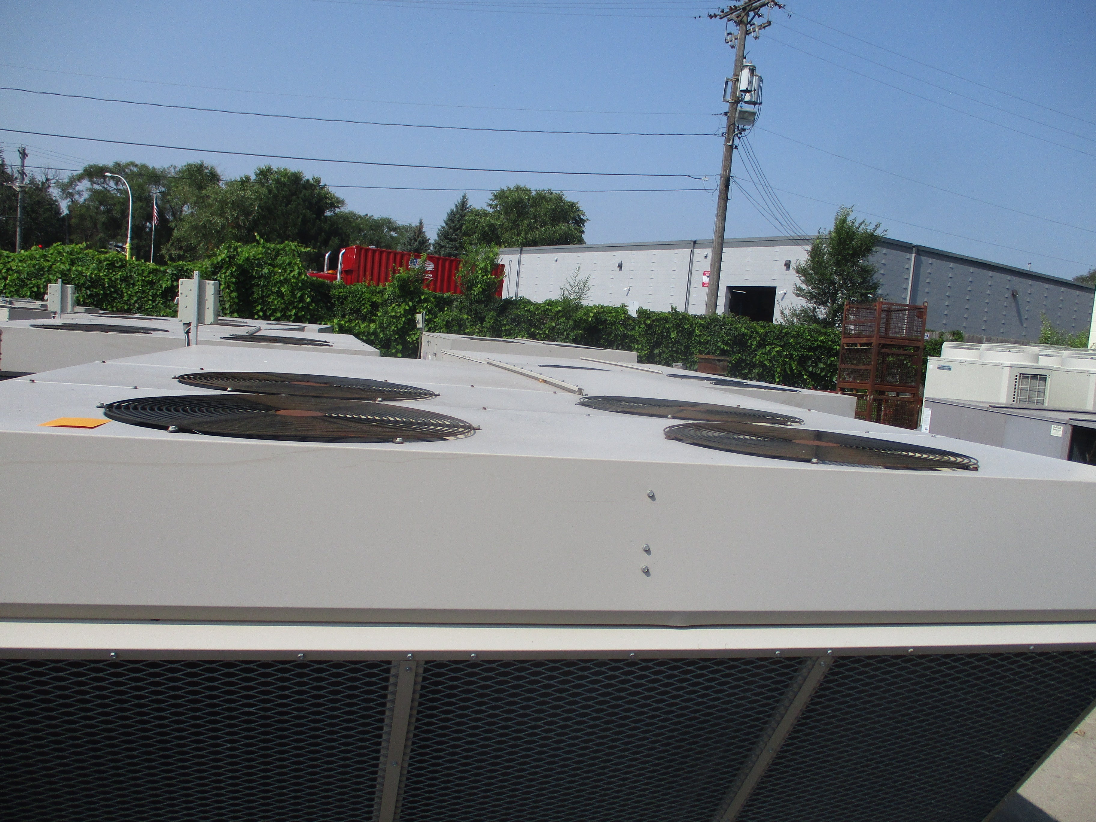 Lennox Rooftop Unit LLC156H4BN1G 12.5 Ton 115V 46 KW R410A 2009 MFD Electric * No Heat * Used