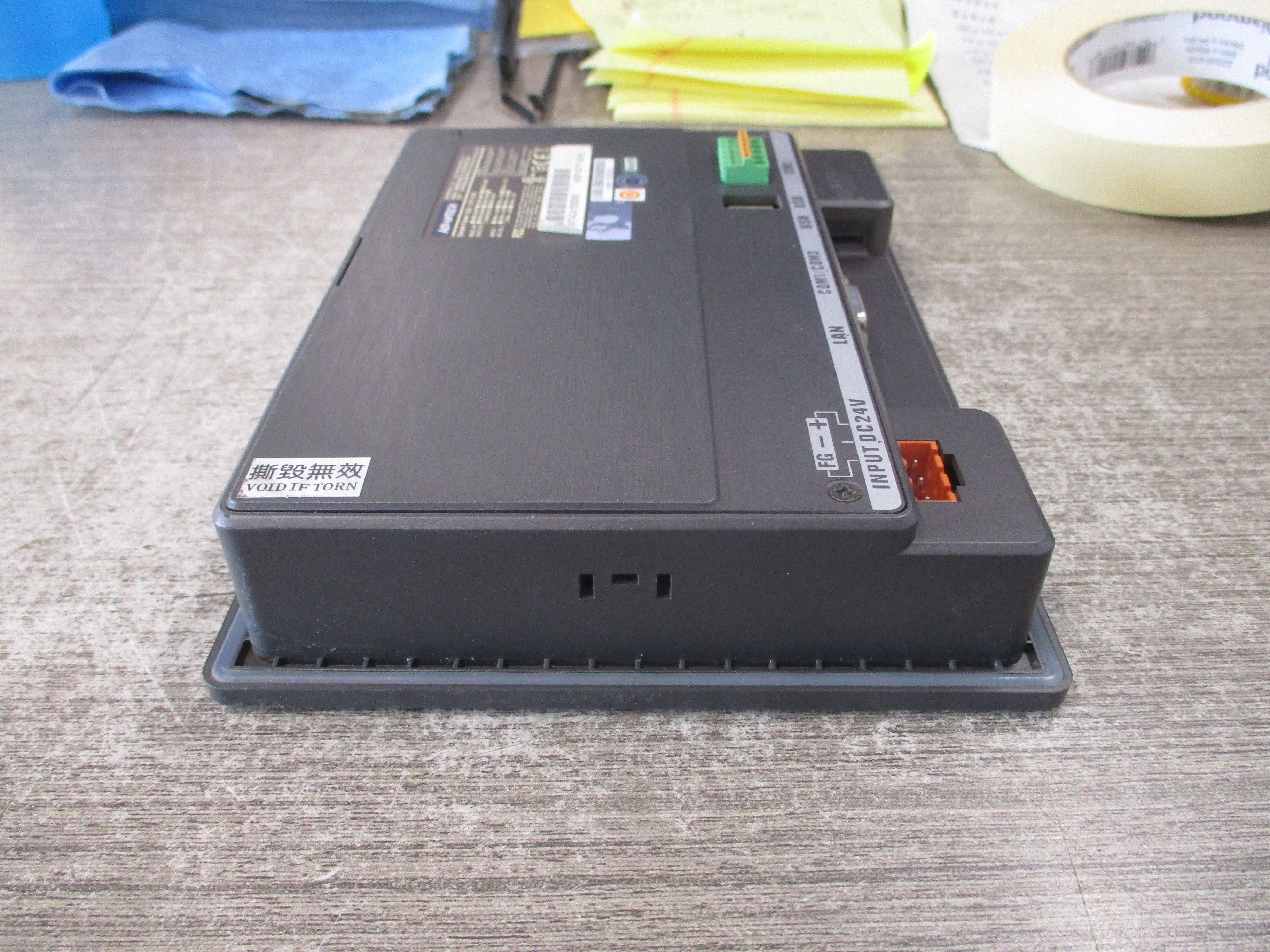 Advantech Operator Panel WOP-2070T-N2AE 24VDC 0.6A Used