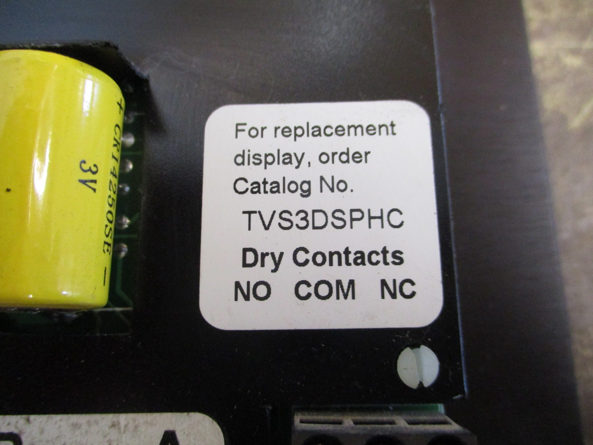 Square D SurgeLogic Surge Protective Device Display TVS3DSPHC Used
