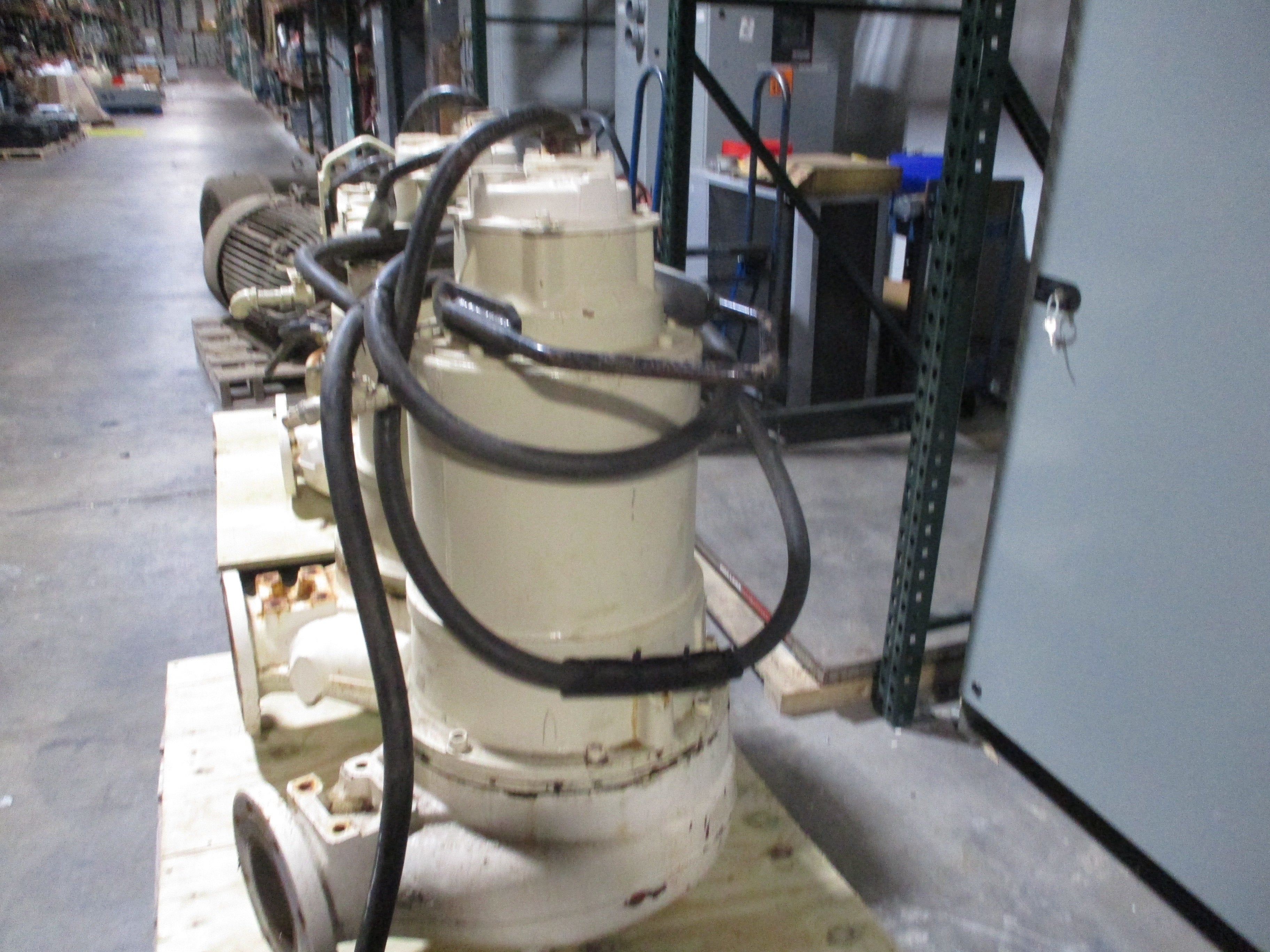 Flygt Submersible Pump 3170.180 30HP 1800RPM 460Y/230V 36/72A Pump Rebuilt: 2/9/