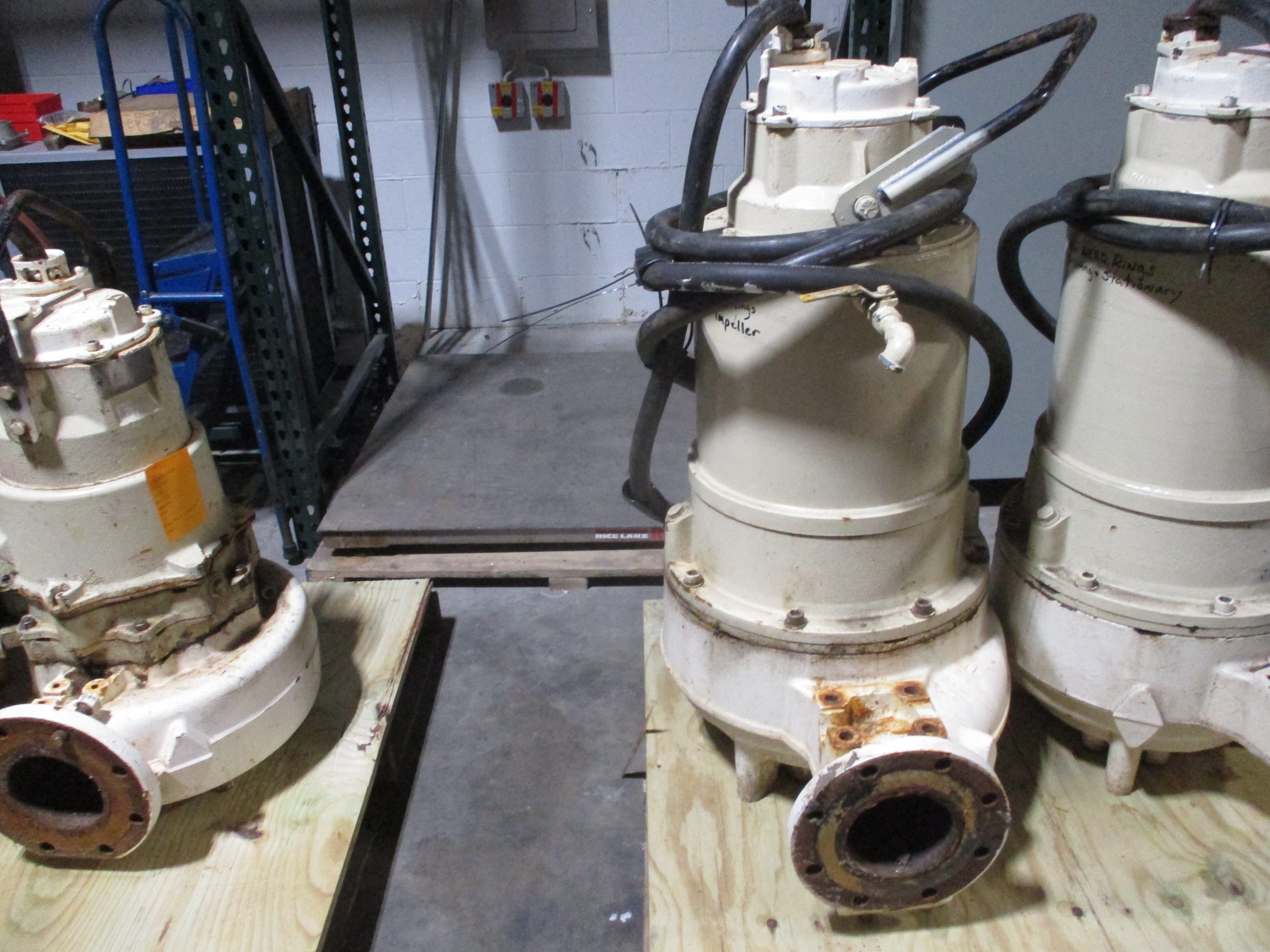 Flygt Submersible Pump 3170.180 30HP 460/230V 1800RPM 60Hz 3Ph Pump Rebuilt: 2/2