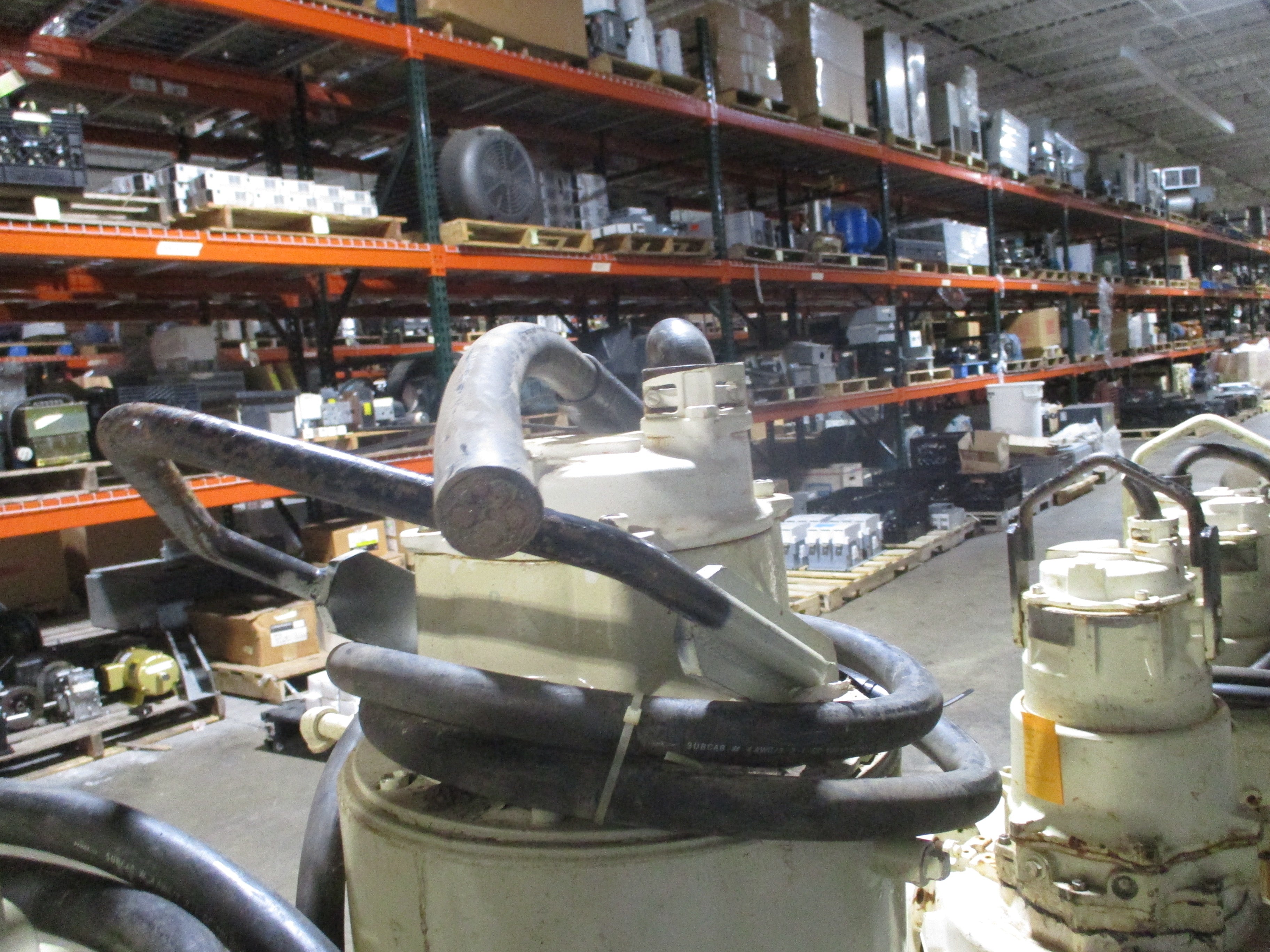 Flygt Submersible Pump 3170.180 30HP 460/230V 1800RPM 60Hz 3Ph Pump Rebuilt: 2/2