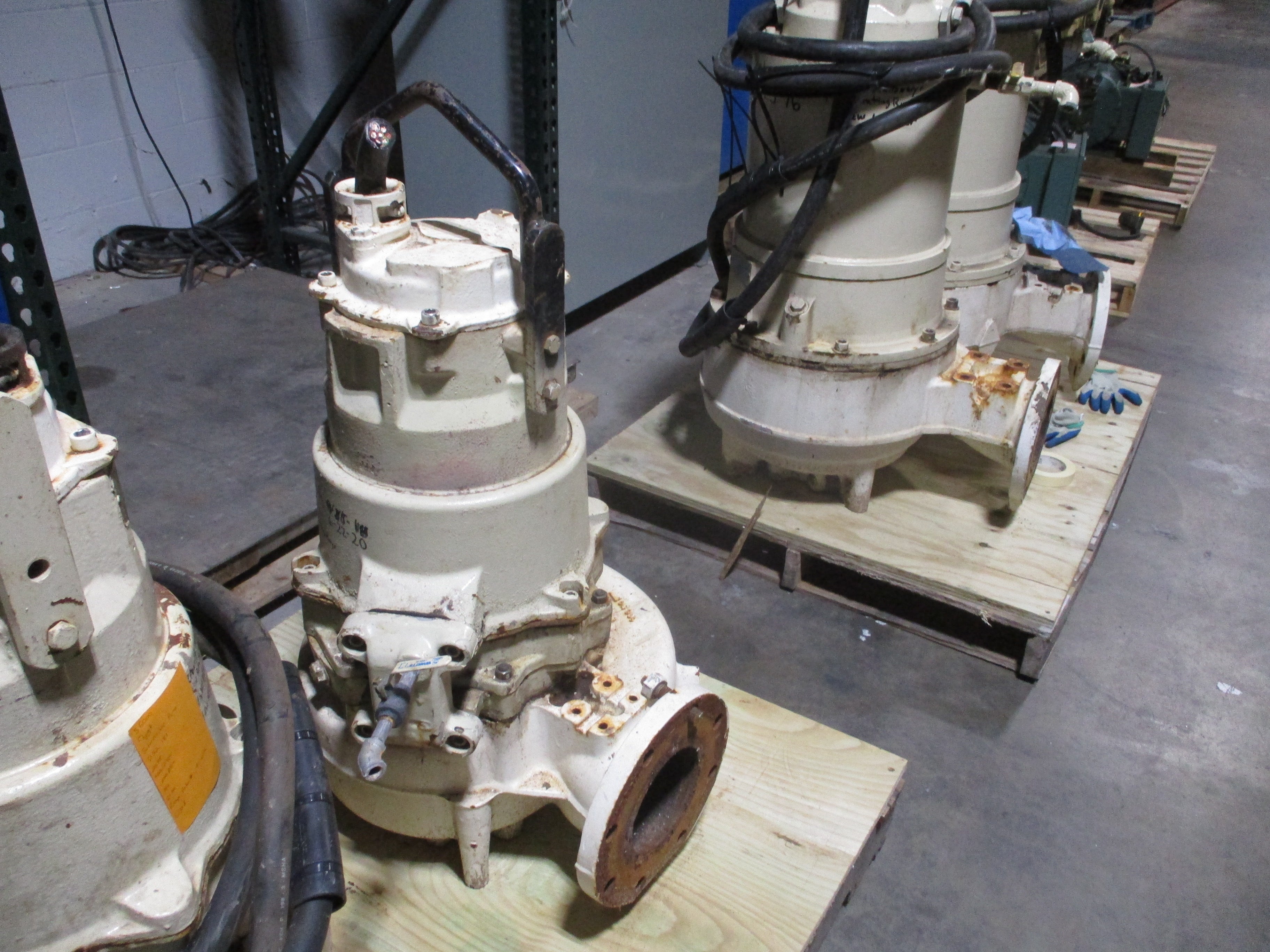 Flygt Submersible Pump 3152.181 20HP 460/230V 1800RPM 60Hz 3Ph Pump Rebuilt: 6/22/20 Used