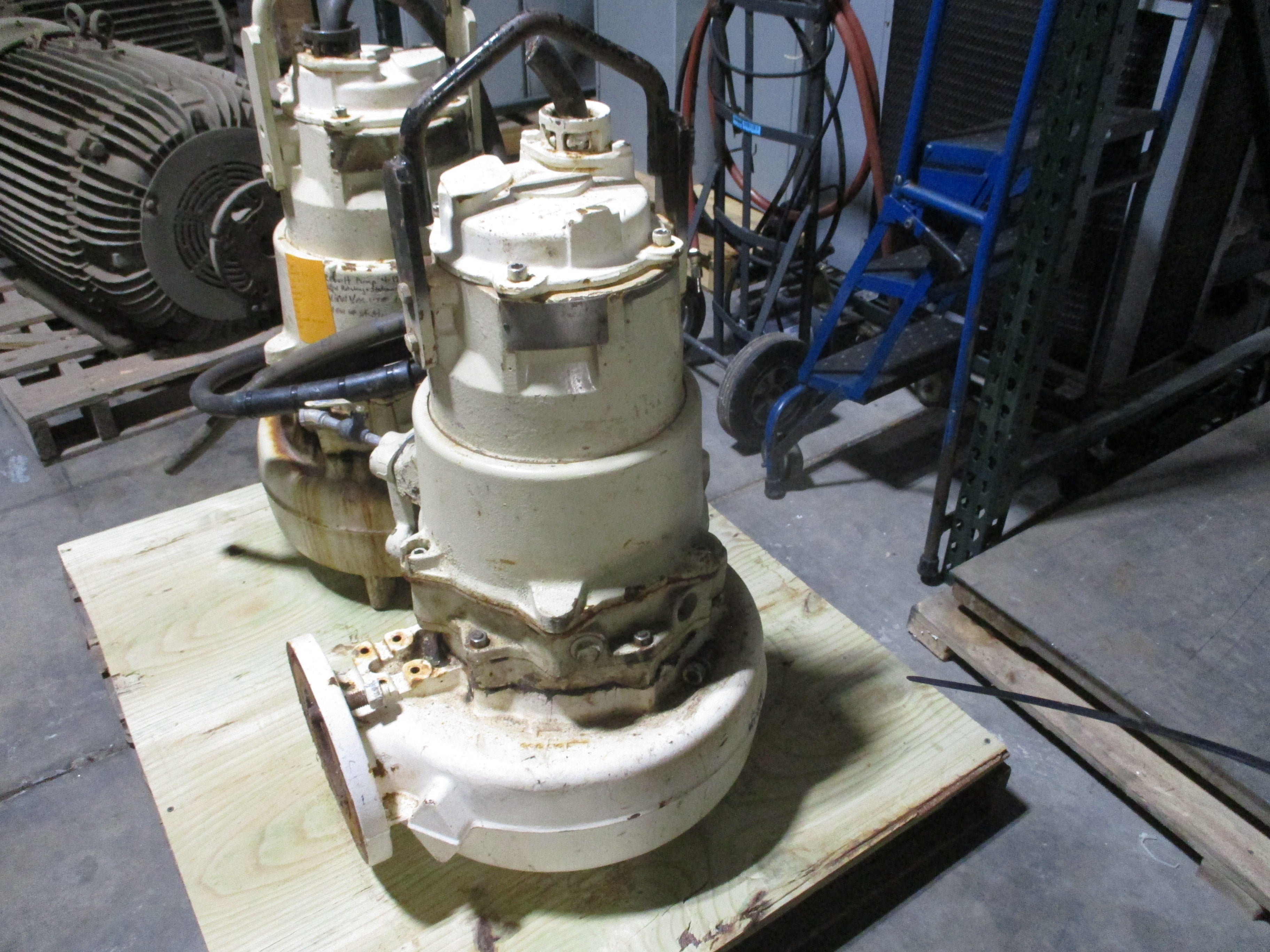 Flygt Submersible Pump 3152.181 20HP 460/230V 1800RPM 60Hz 3Ph Pump Rebuilt: 6/22/20 Used
