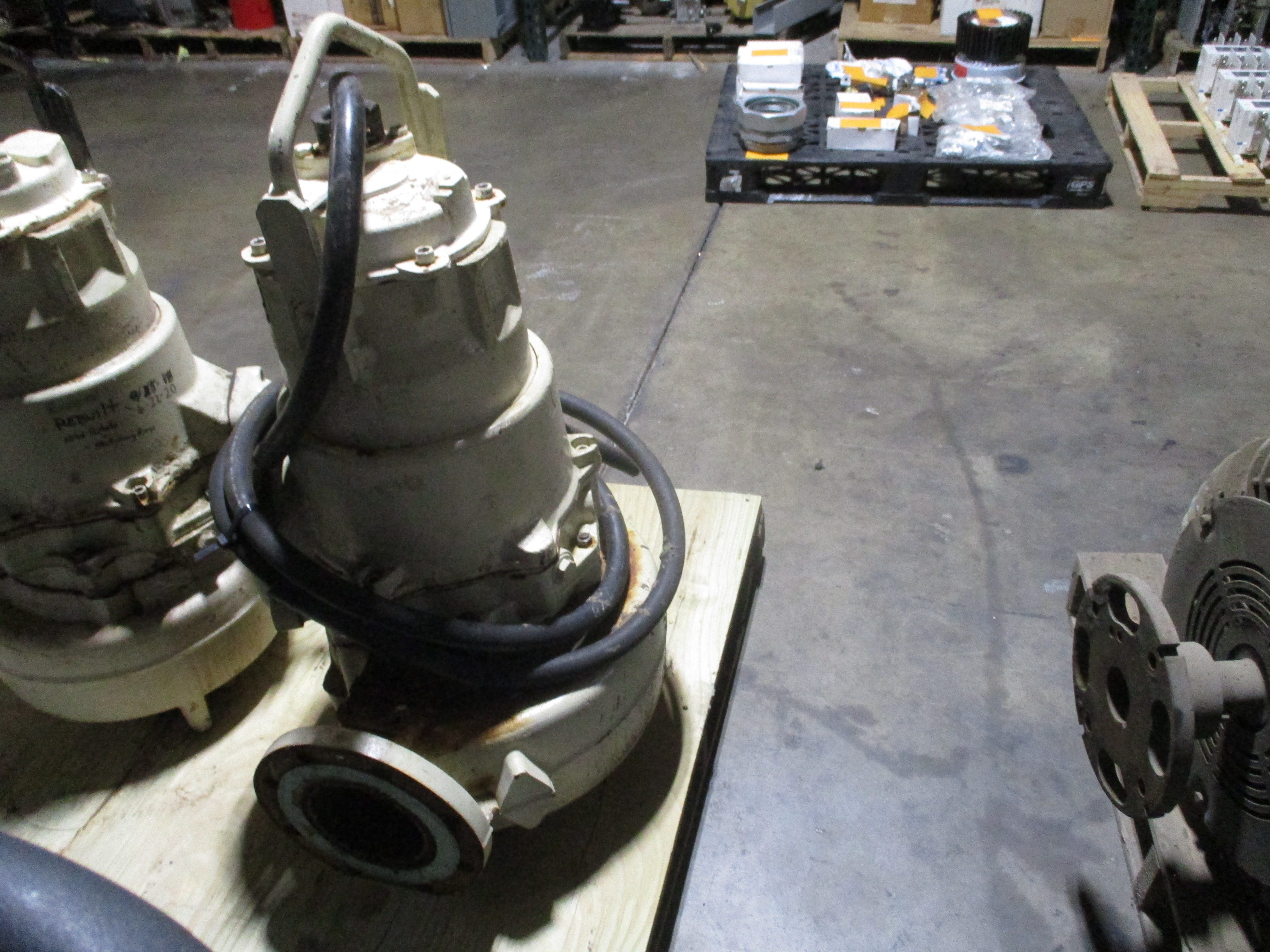 Flygt Submersible Pump 3152.181 20HP 460/230V 1800RPM 3Ph 60Hz Pump Rebuilt: 4/12/16 Used