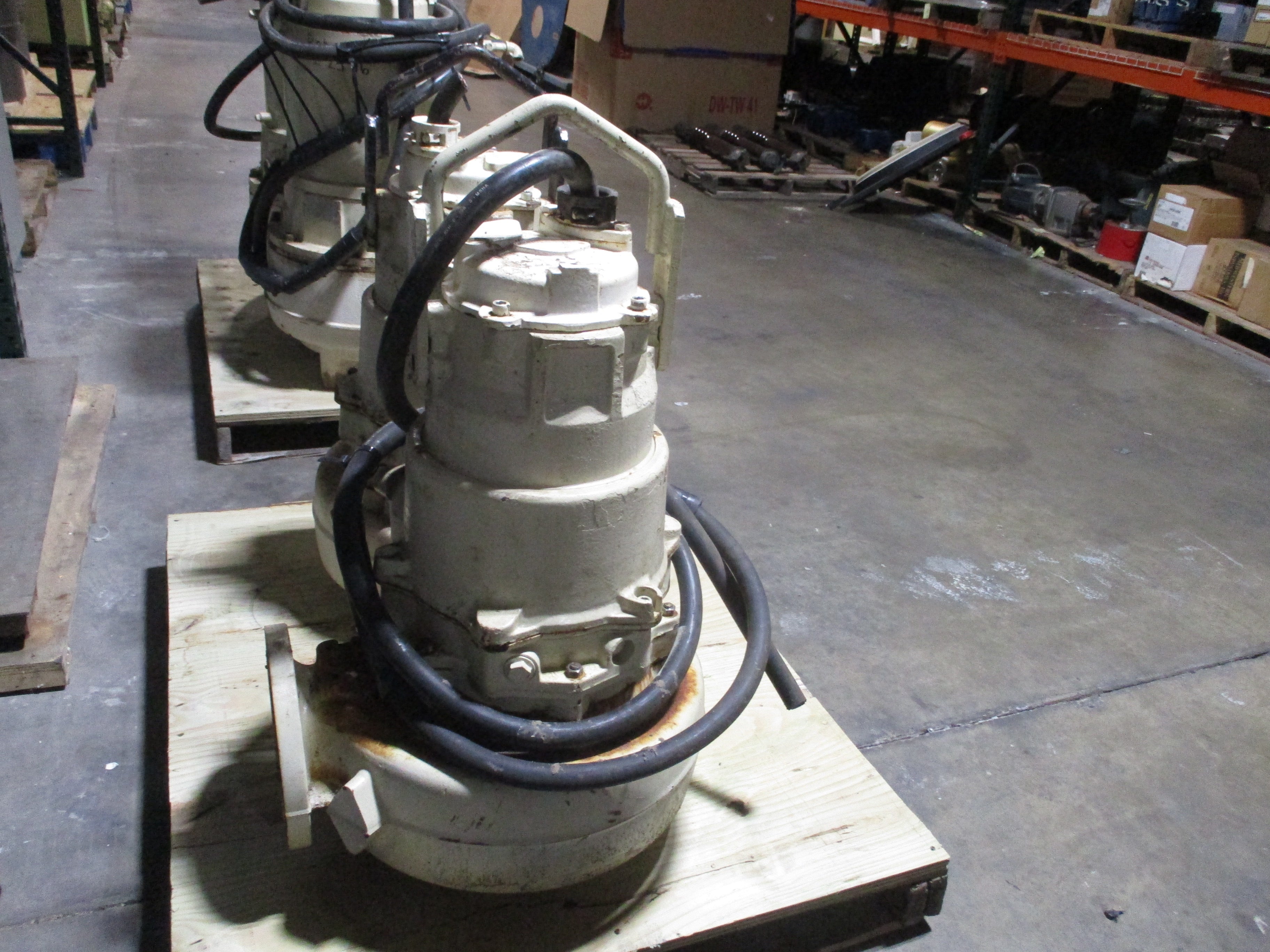 Flygt Submersible Pump 3152.181 20HP 460/230V 1800RPM 3Ph 60Hz Pump Rebuilt: 4/12/16 Used