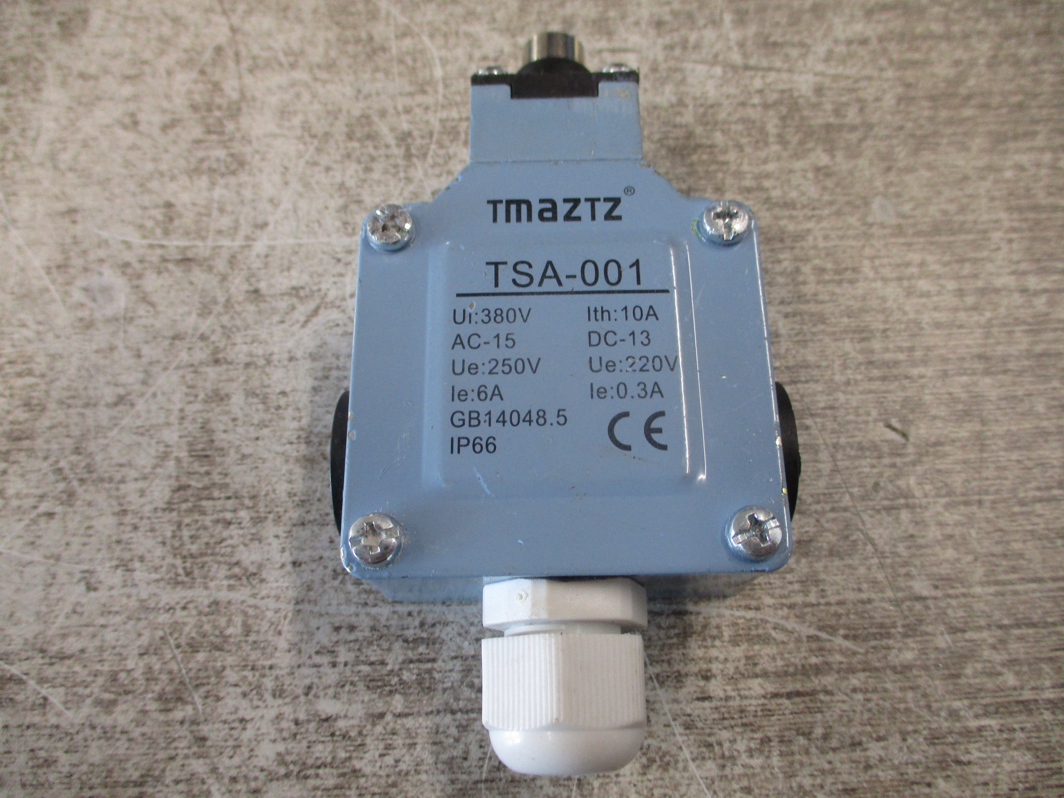 TMAZTZ Limit Switch TSA-001 Used