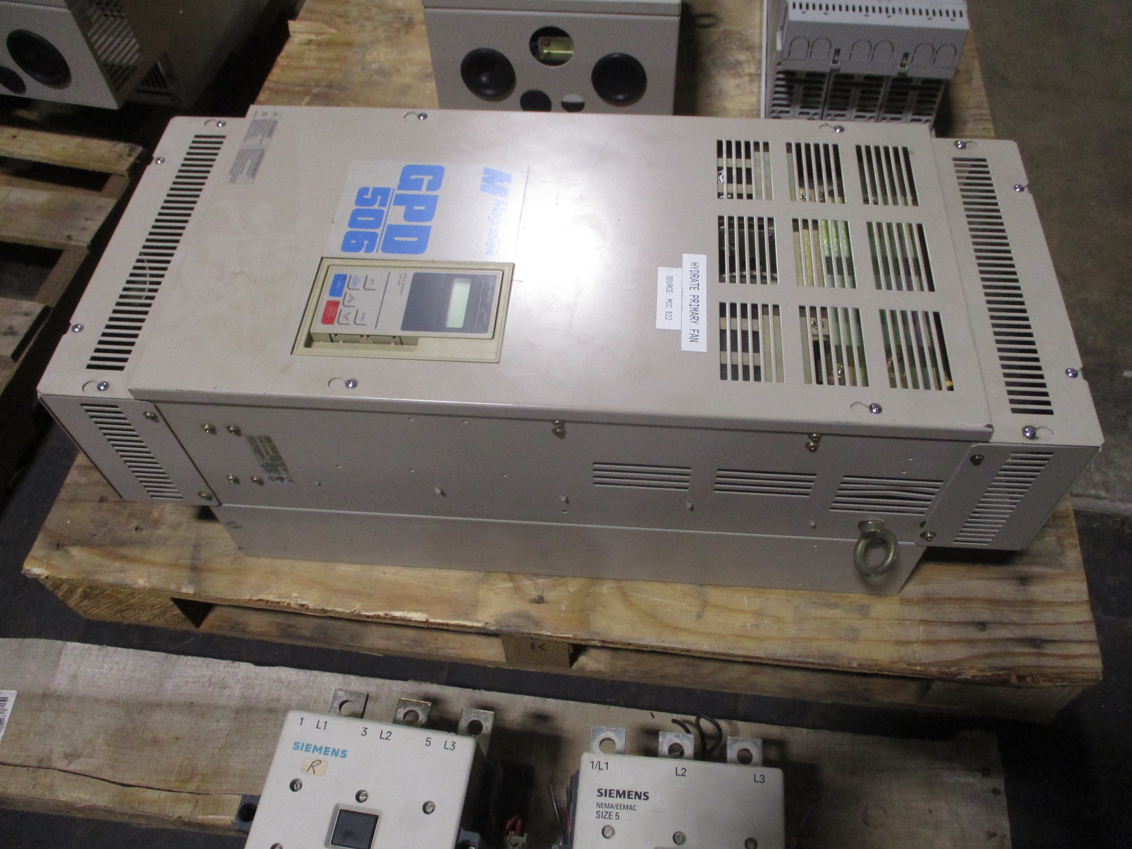 MagneTek GPD 506 AC Drive GPD506V-B065 50HP 3Ph Input: AC 3 Phase 380-460V 60Hz