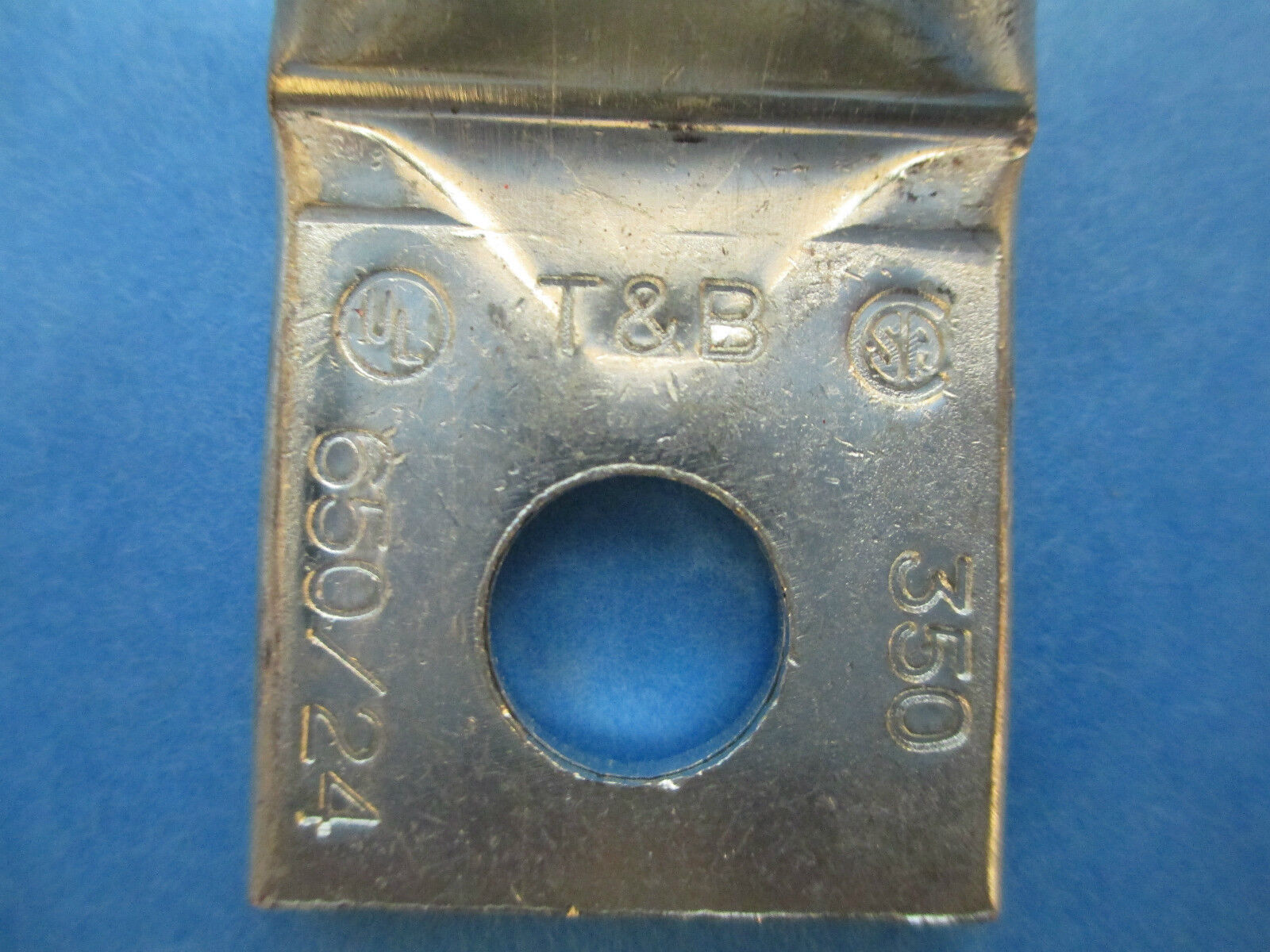 T&B Crimp Lug 256-30695-112, 350kcmil, Red 71 New Surplus