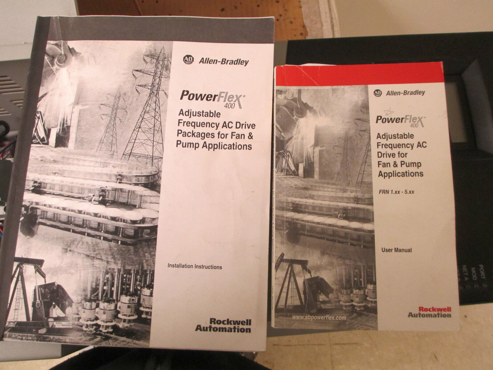 Allen-Bradley PowerFlex 400 AC Drive w/ Bypass 22C-D060A103 40HP 3Ph Used