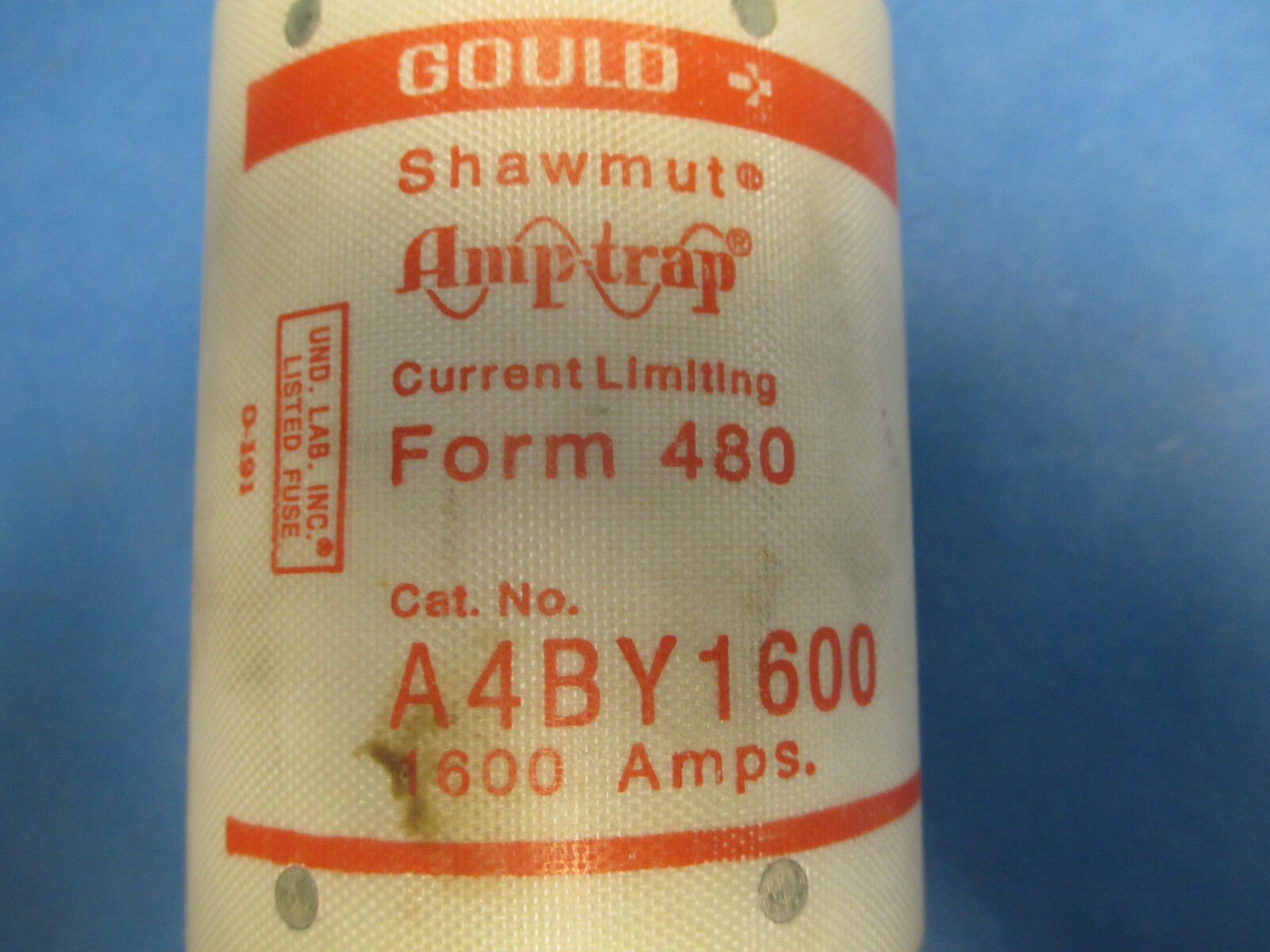 Shawmut Gould A4BY1600 Amp Trap Current Limiting Fuse 1600 Amp 600V