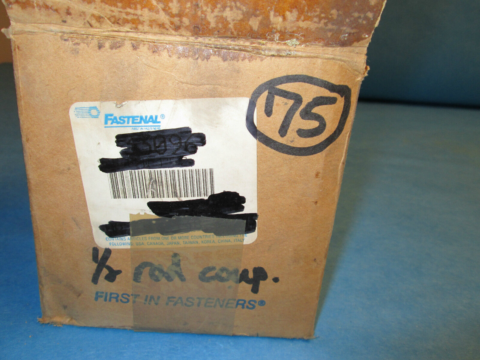Fastenal Rod Coupling 1/2 In Rod *Box Of Approx. 75*