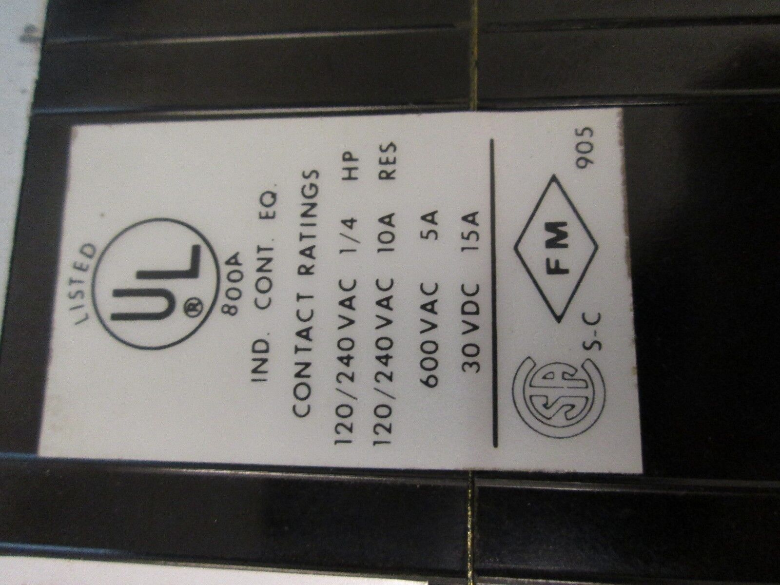 Agastat Timer 7022AB 120 V .5-5 Sec 60 Hz Used