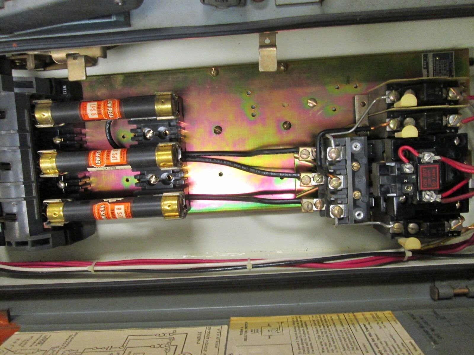 Allen Bradley Combination Size 1 Fusible, 712-BJB6906 Used