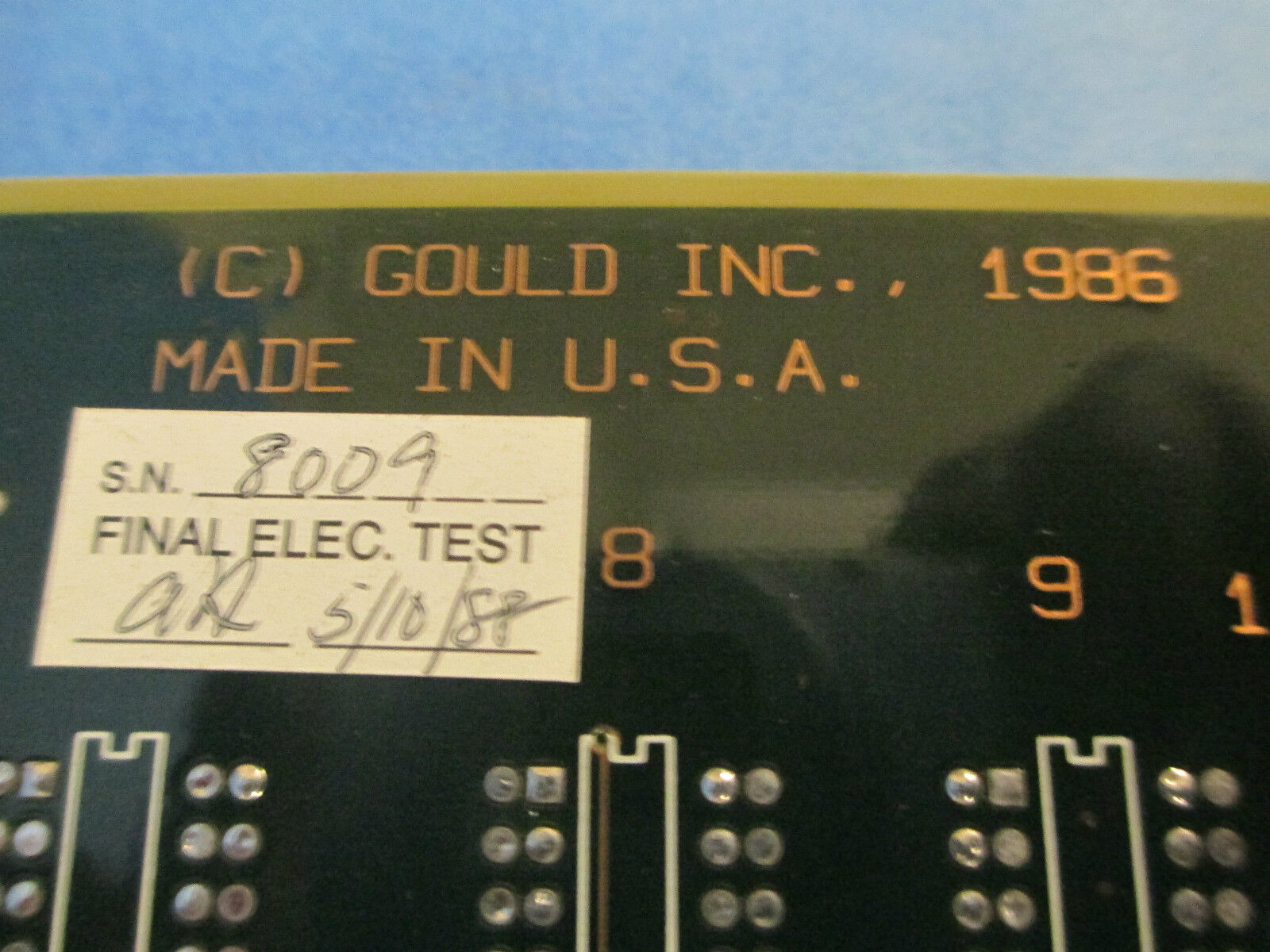 Modicon COMM Processor Board, Gould C921