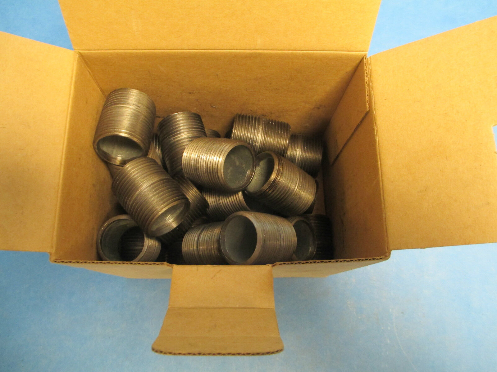 Picomo 1" Steel Counduit Nipple 1"xClose, Lot of 24! New Surplus!
