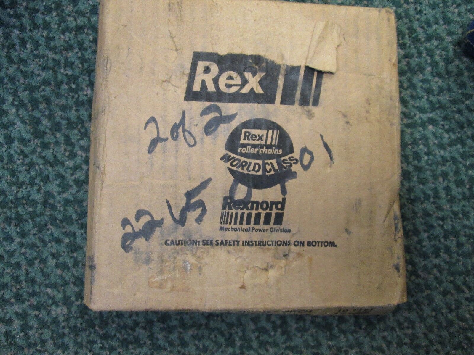 Rexnord Roller Chain #40 Riv 1/2" Pitch 10ft