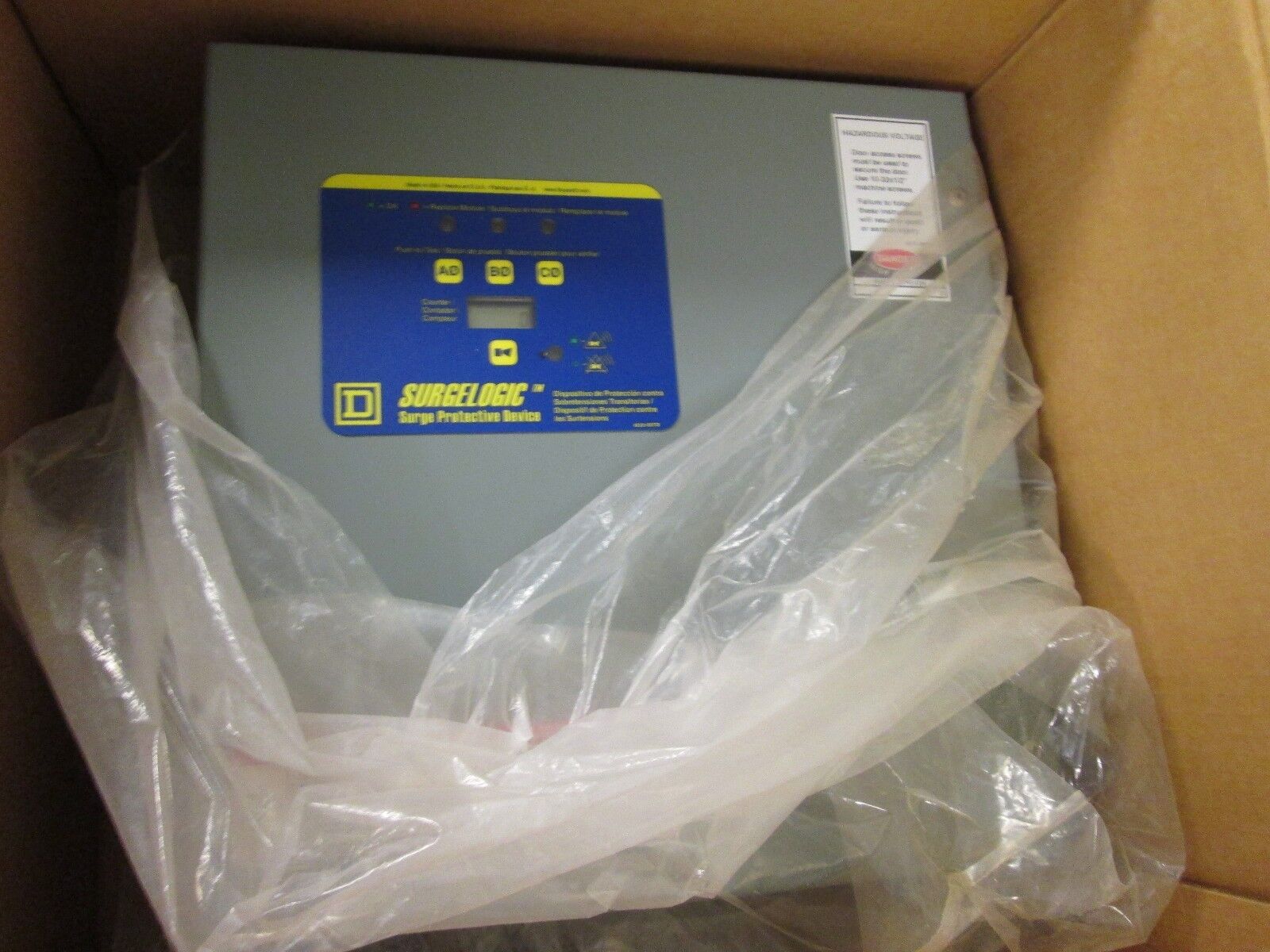 Square D Transient Voltage Surge Suppressor TVS2EMA12AC 120 KA 208/120 V 3 PH