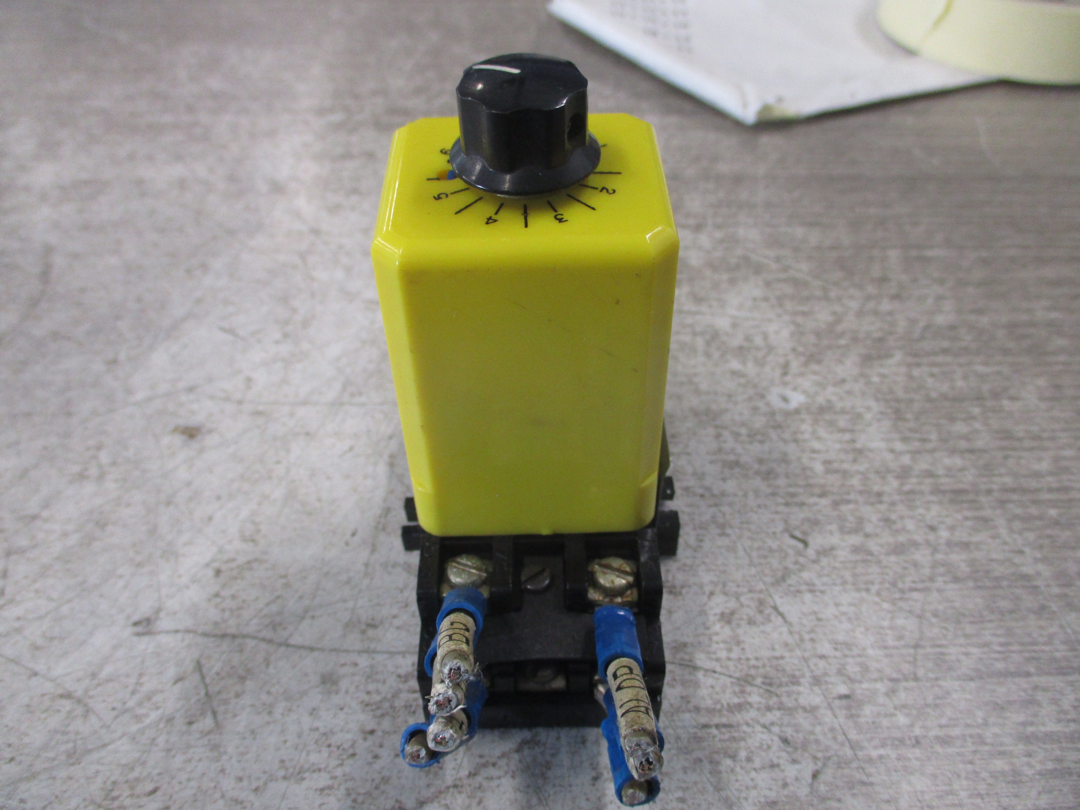 AMF Potter & Brumfield Time Delay Relay CUD-51-31002 32VDC Range: 1.0-10 sec.