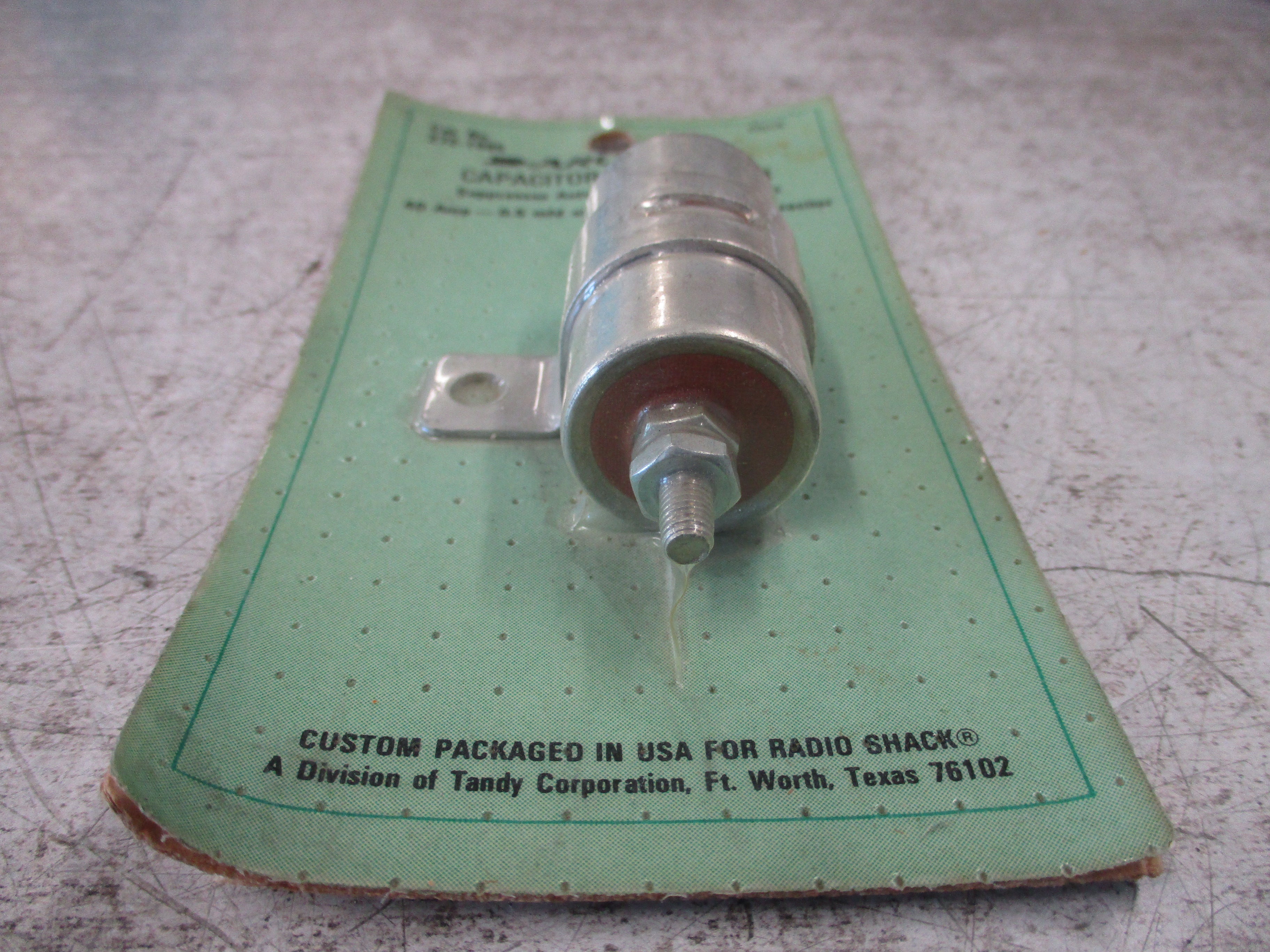Archer Capacitor Noise Filter 272-1085 40A 0.5mfd 50VDC New Surplus