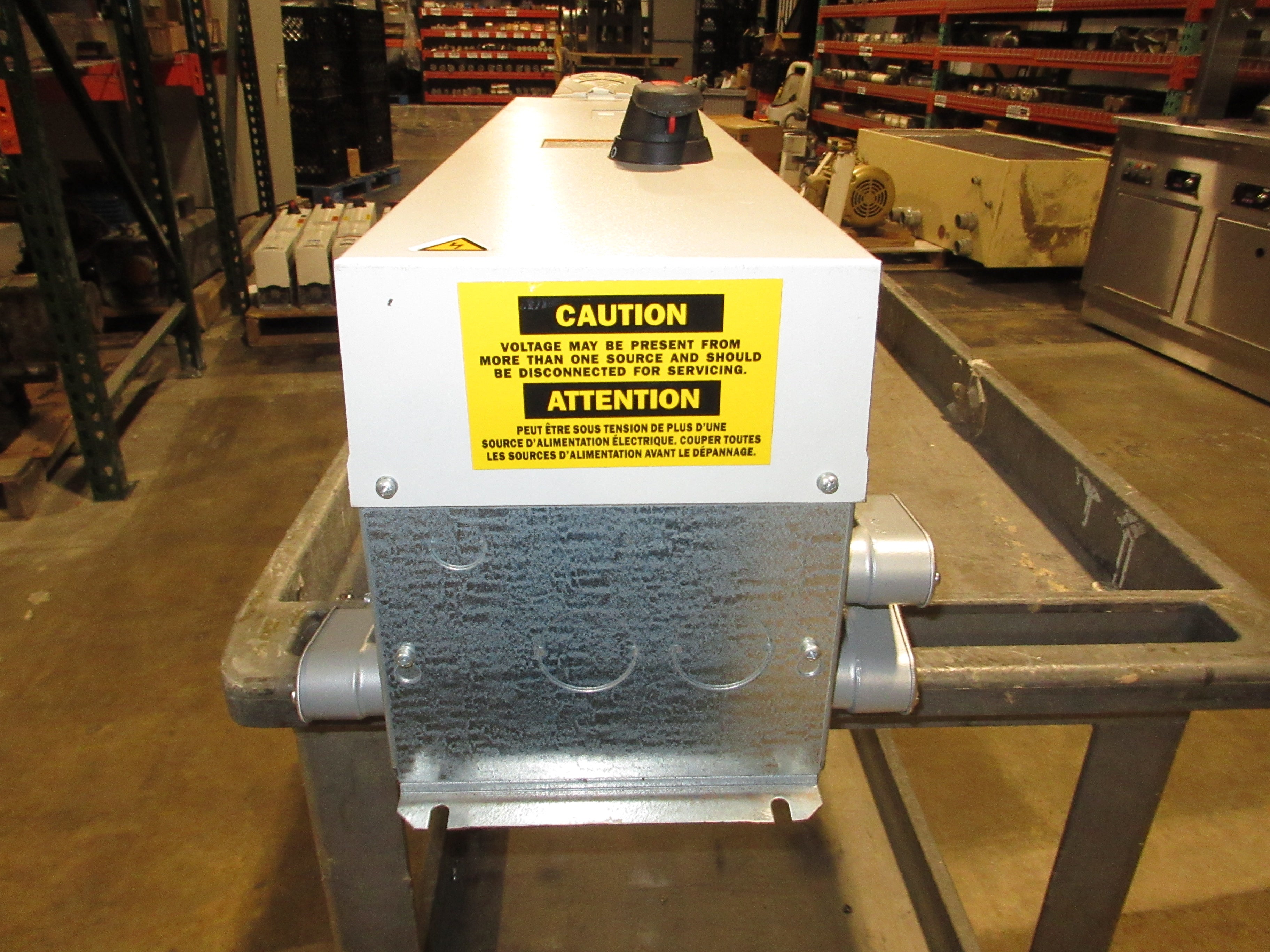 ABB ACH550 AC Drive w/ Bypass ACH550-VD-031A-2+F267 10HP 3Ph w/ Keypad Used