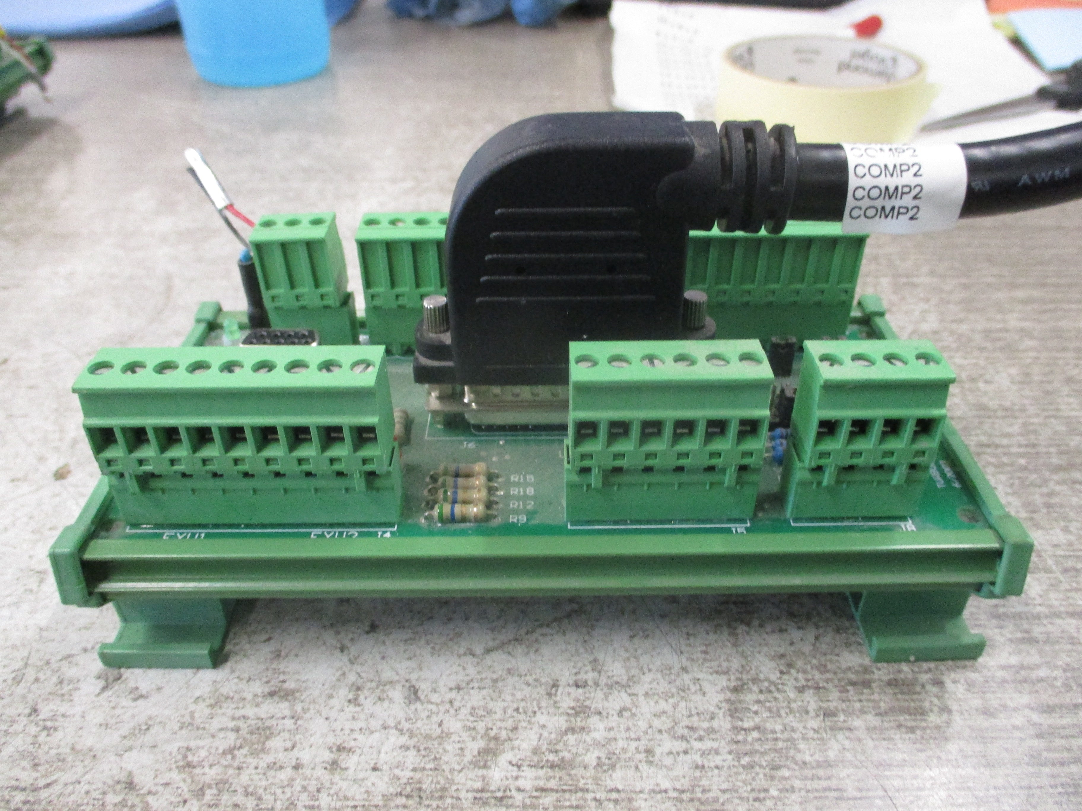 Allen-Bradley Programming Terminal 1201-HA1 Ser. B FRN 1.02 W/External Mount
