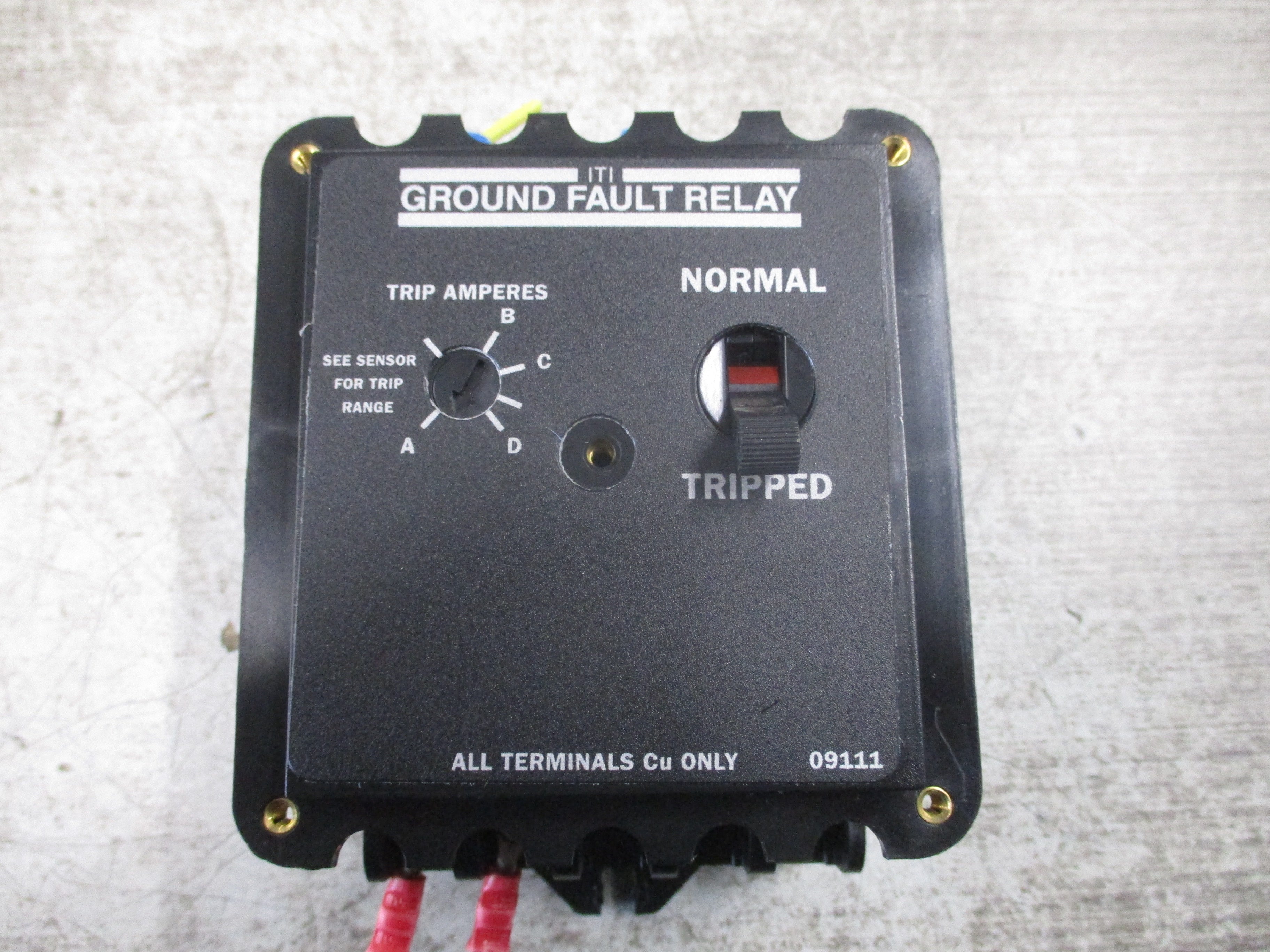 Instrument Transformers Ground Fault Relay GFM-353 Used