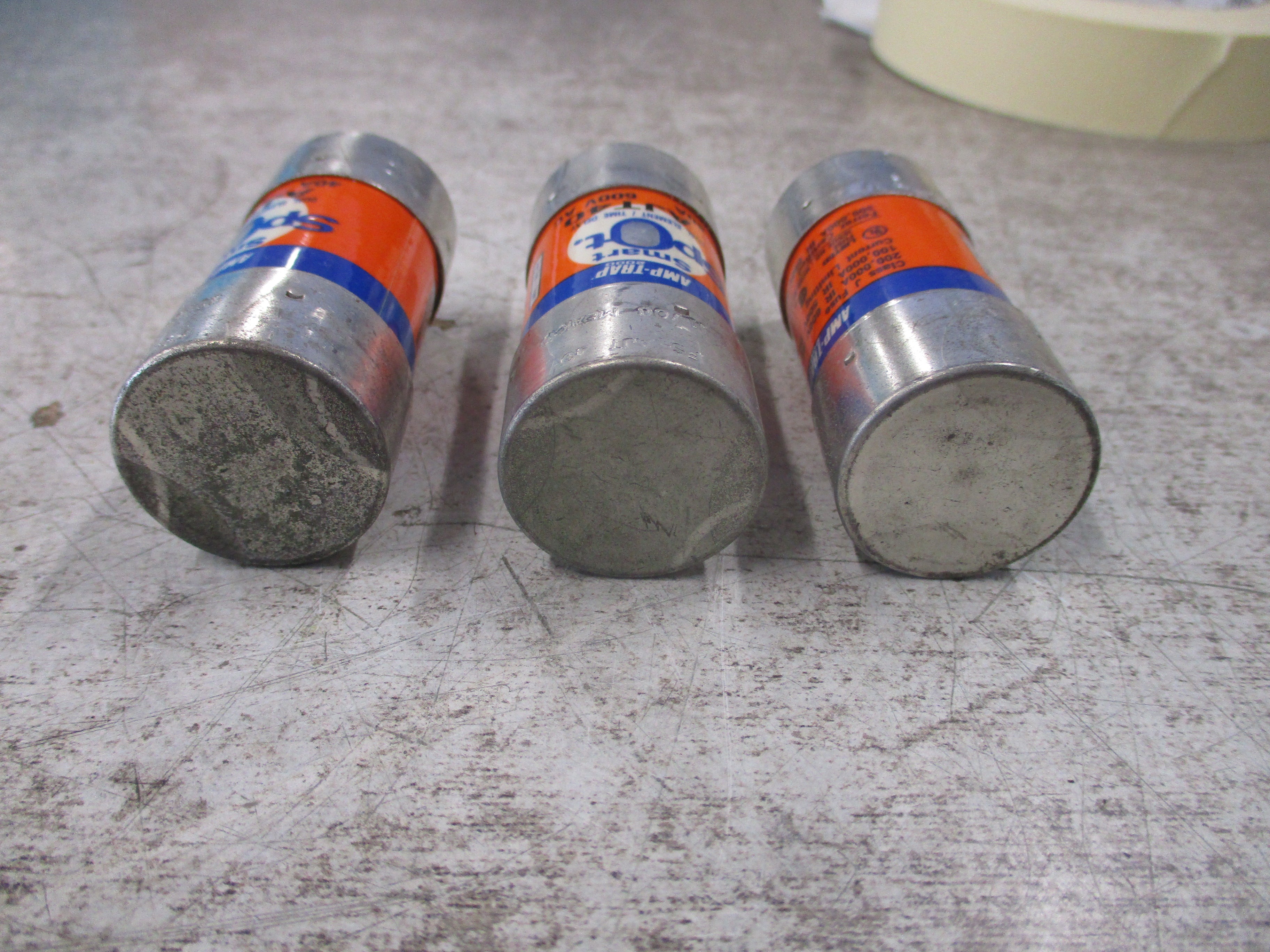 Ferraz Shawmut Amp-Trap 2000 Fuse AJT40 40A 600V *Lot of 3* Used