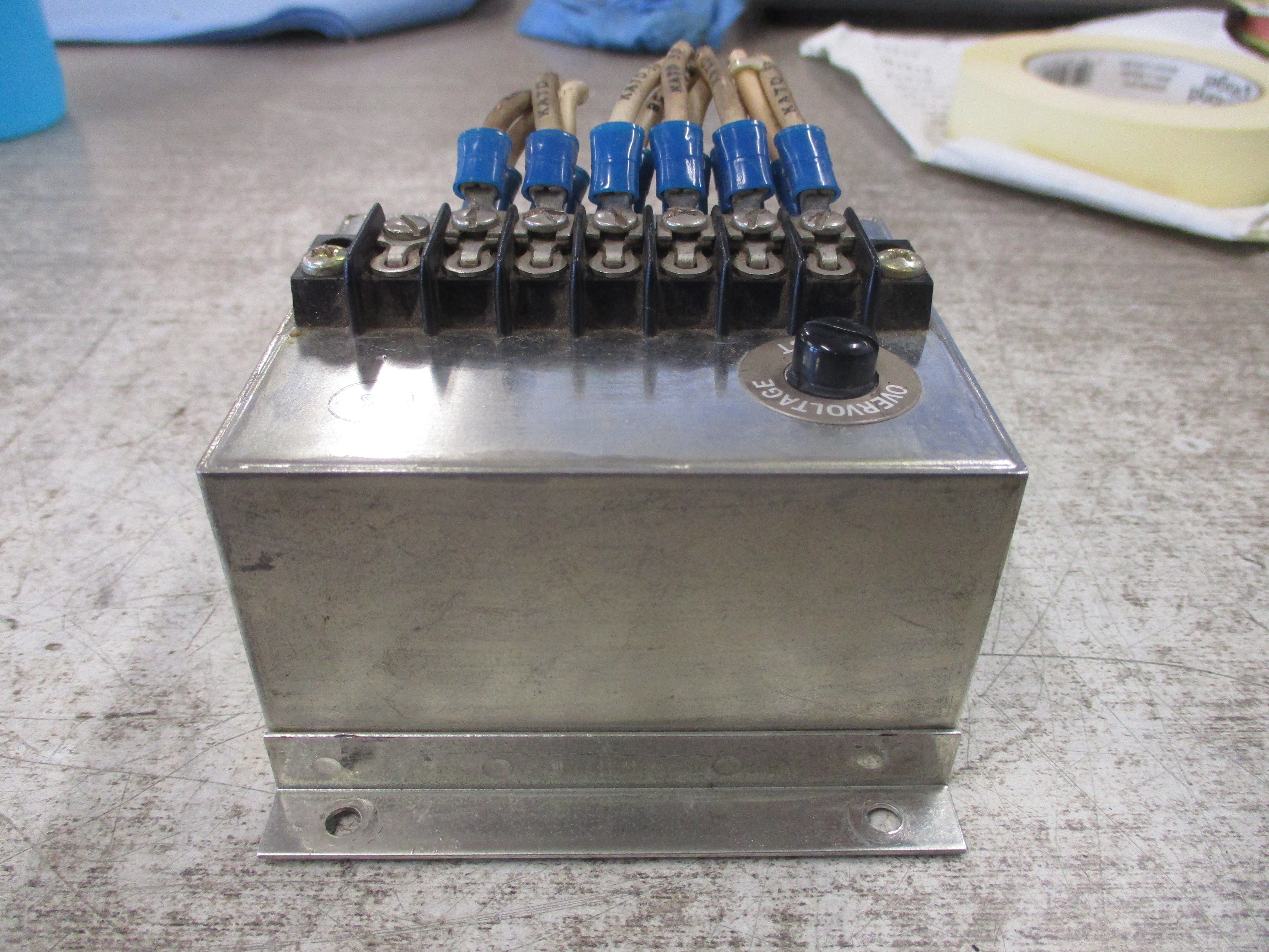 Wilmar Overvoltage relay 301X 120/208V 50/60Hz Used