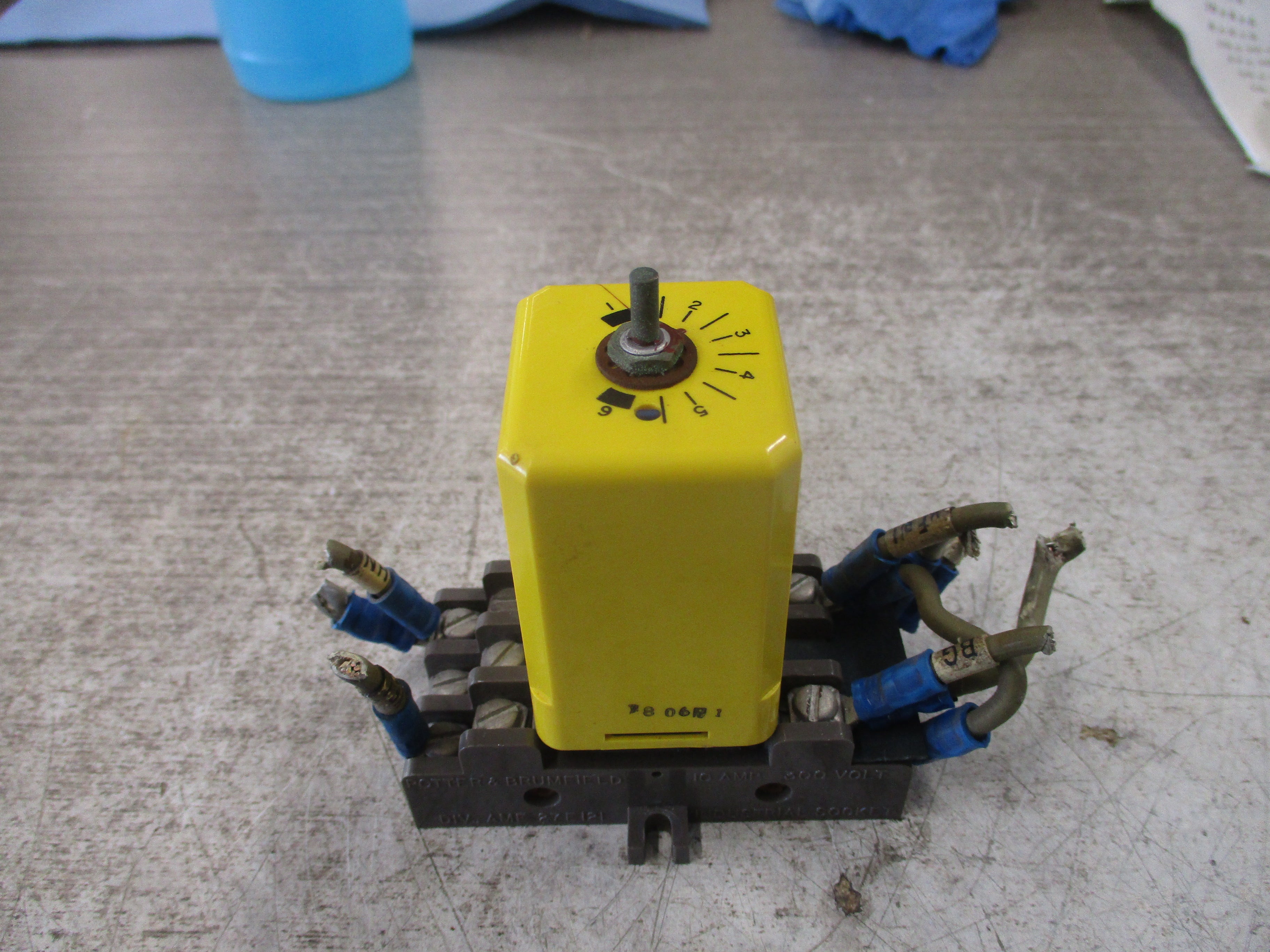 AMF Potter & Brumfield Time Delay Relay CUD-51-31002 32VDC Range: 1.0-10 sec.