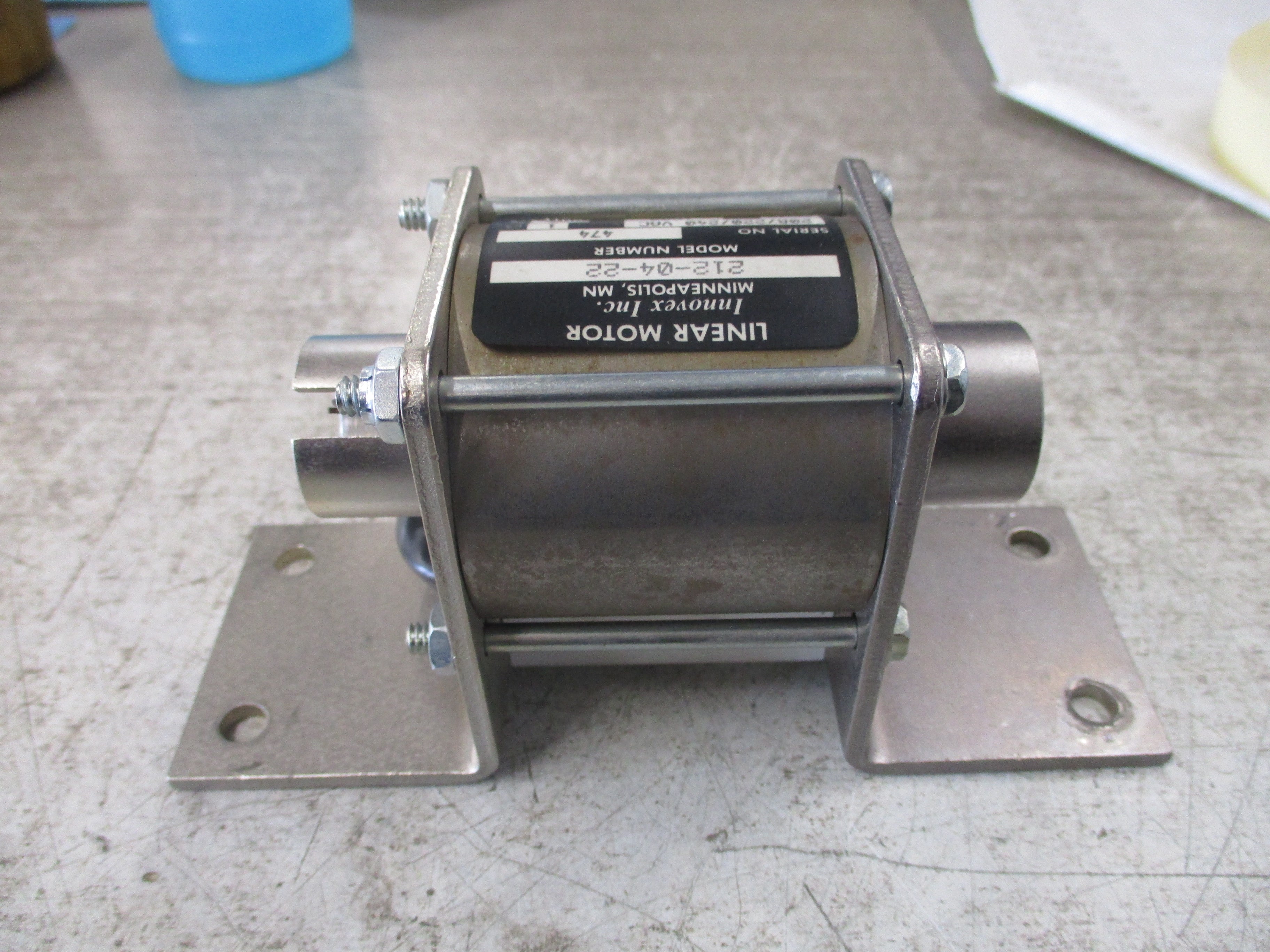 Innovex Linear Motor 212-04-22 208/220/240VAC 1Ph 50/60Hz 1900W Used