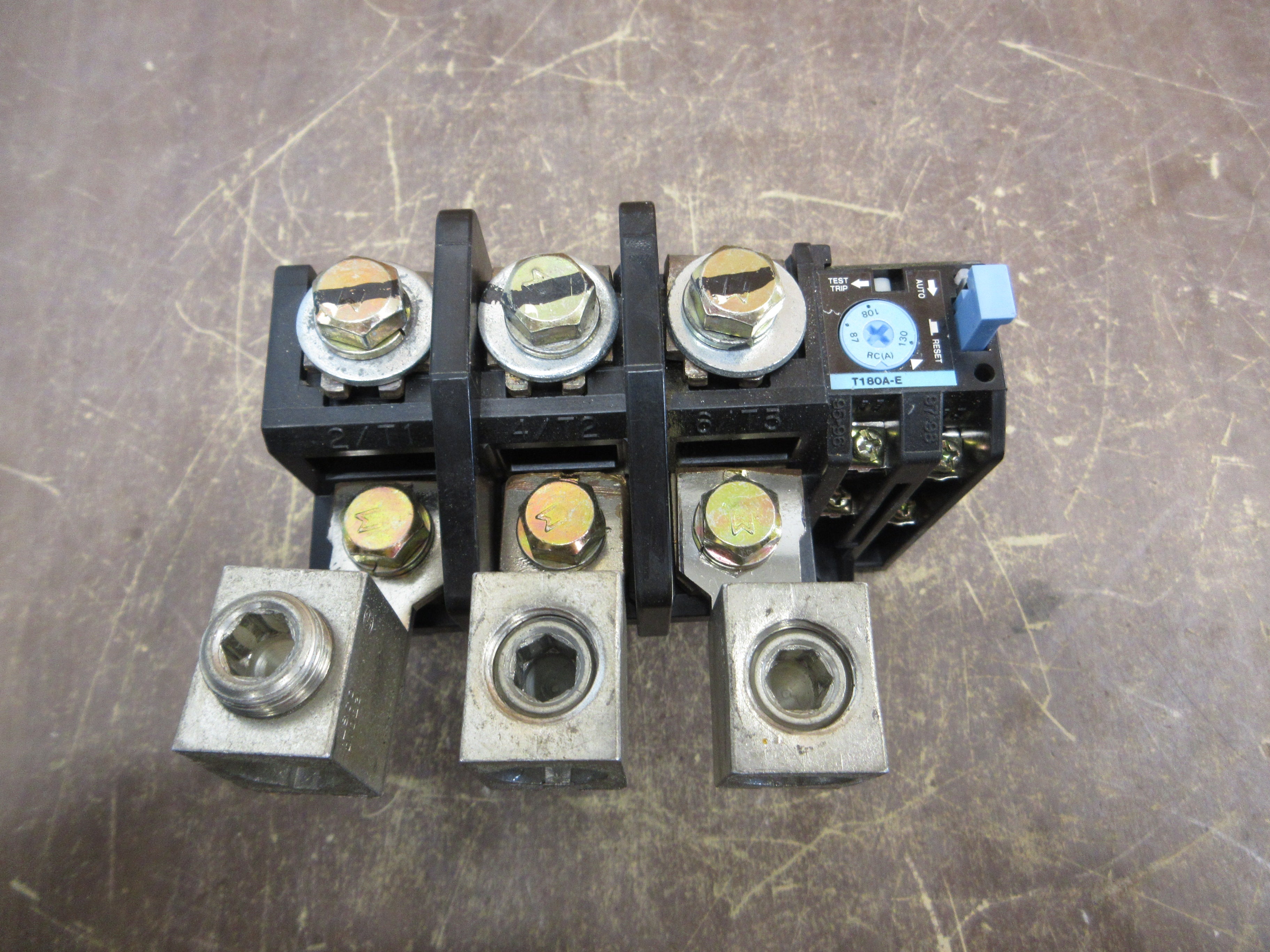 Toshiba Solid State Overload T180A-E Trip: 87-130A 3P 600V Used